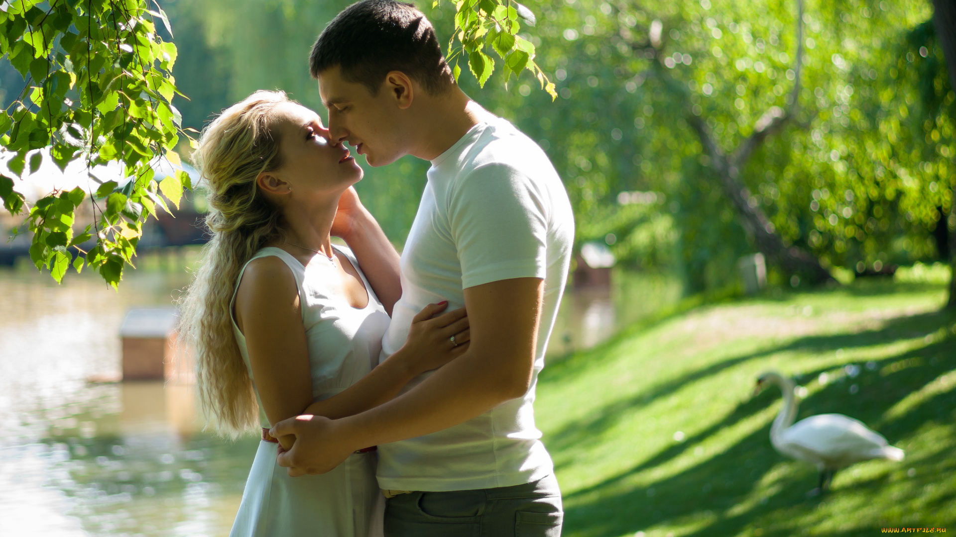 разное, мужчина, женщина, парень, девушка, парк, любовь