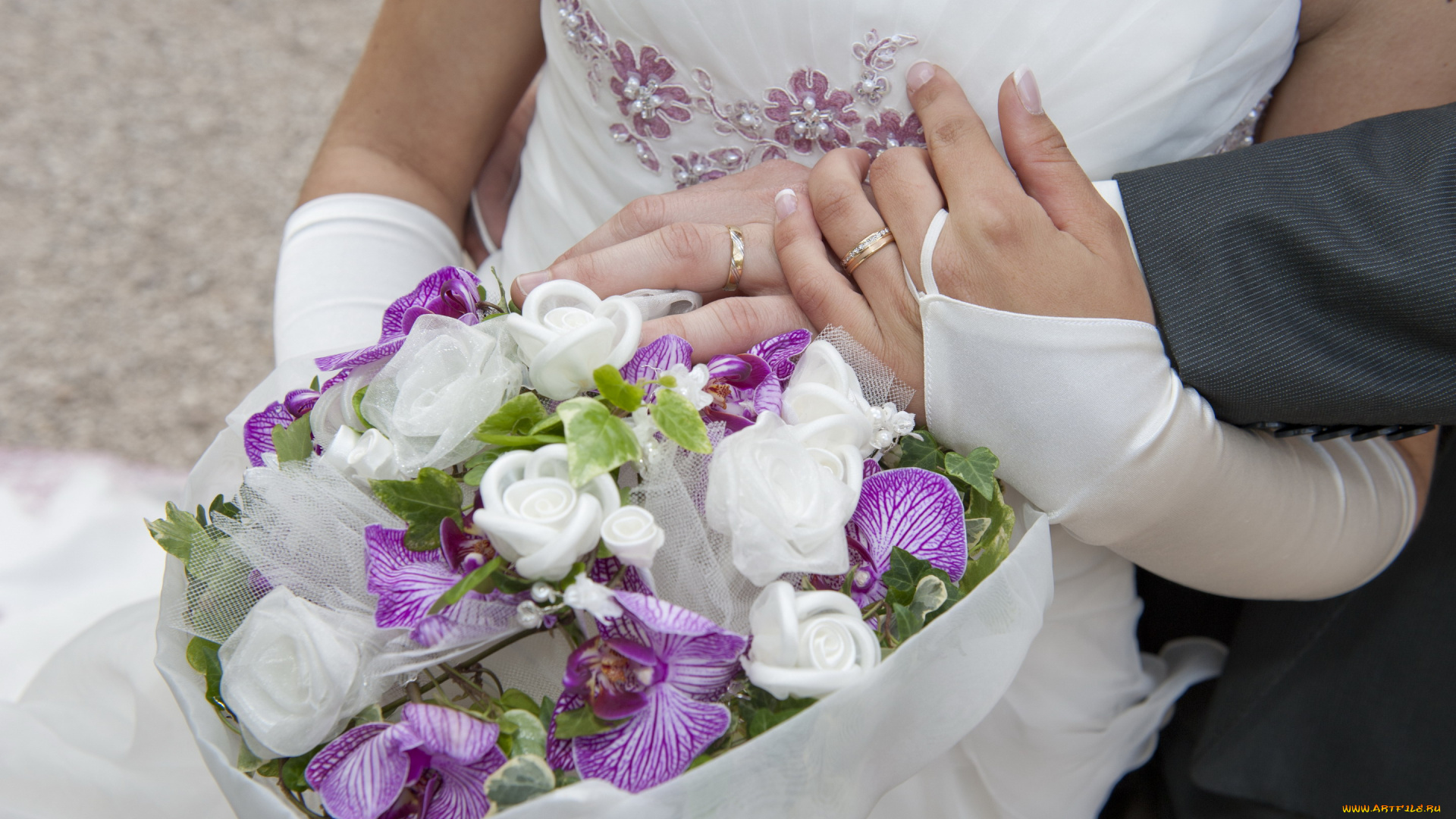 разное, руки, молодожены