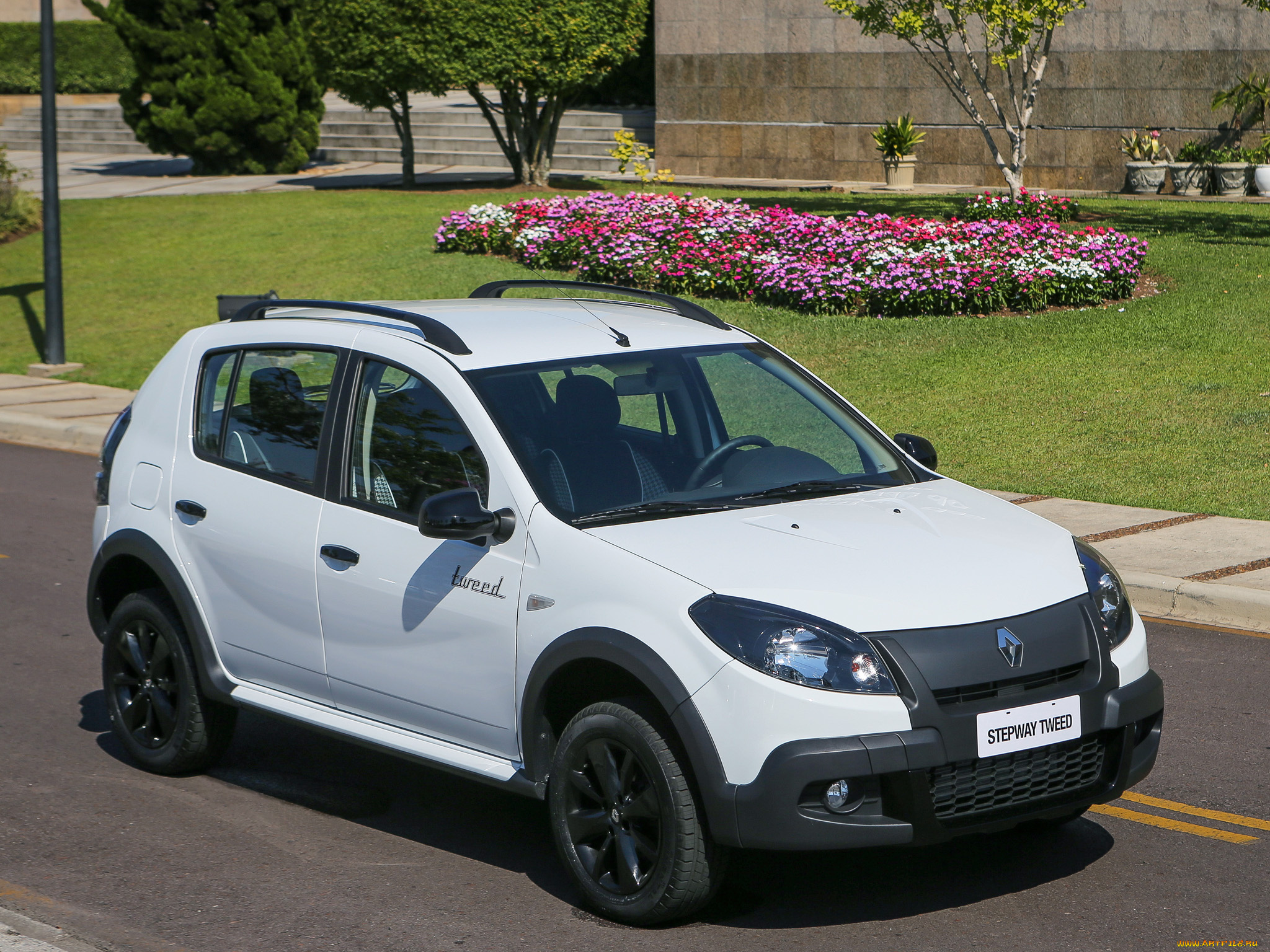 автомобили, renault, sandero, stepway, tweed, 2014