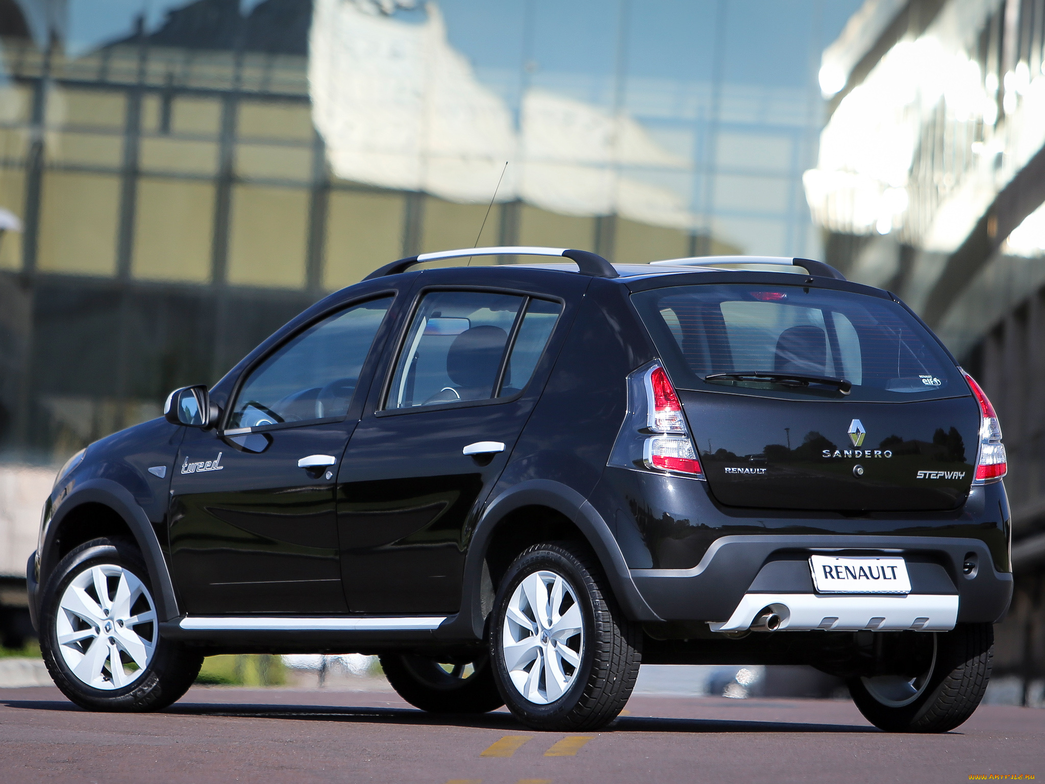 автомобили, renault, sandero, stepway, tweed, 2014г