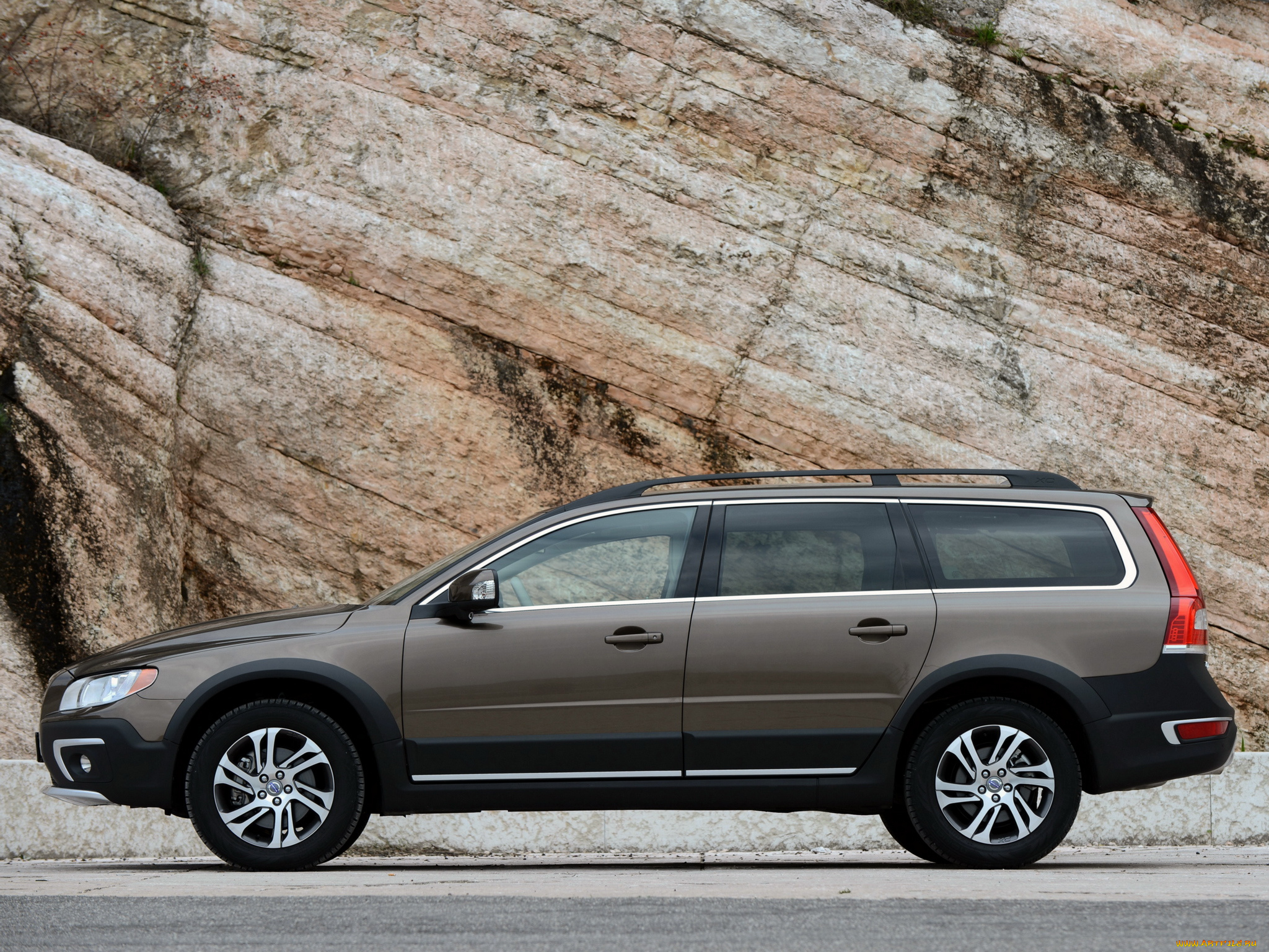 автомобили, volvo, xc70, d4, polar, 2014