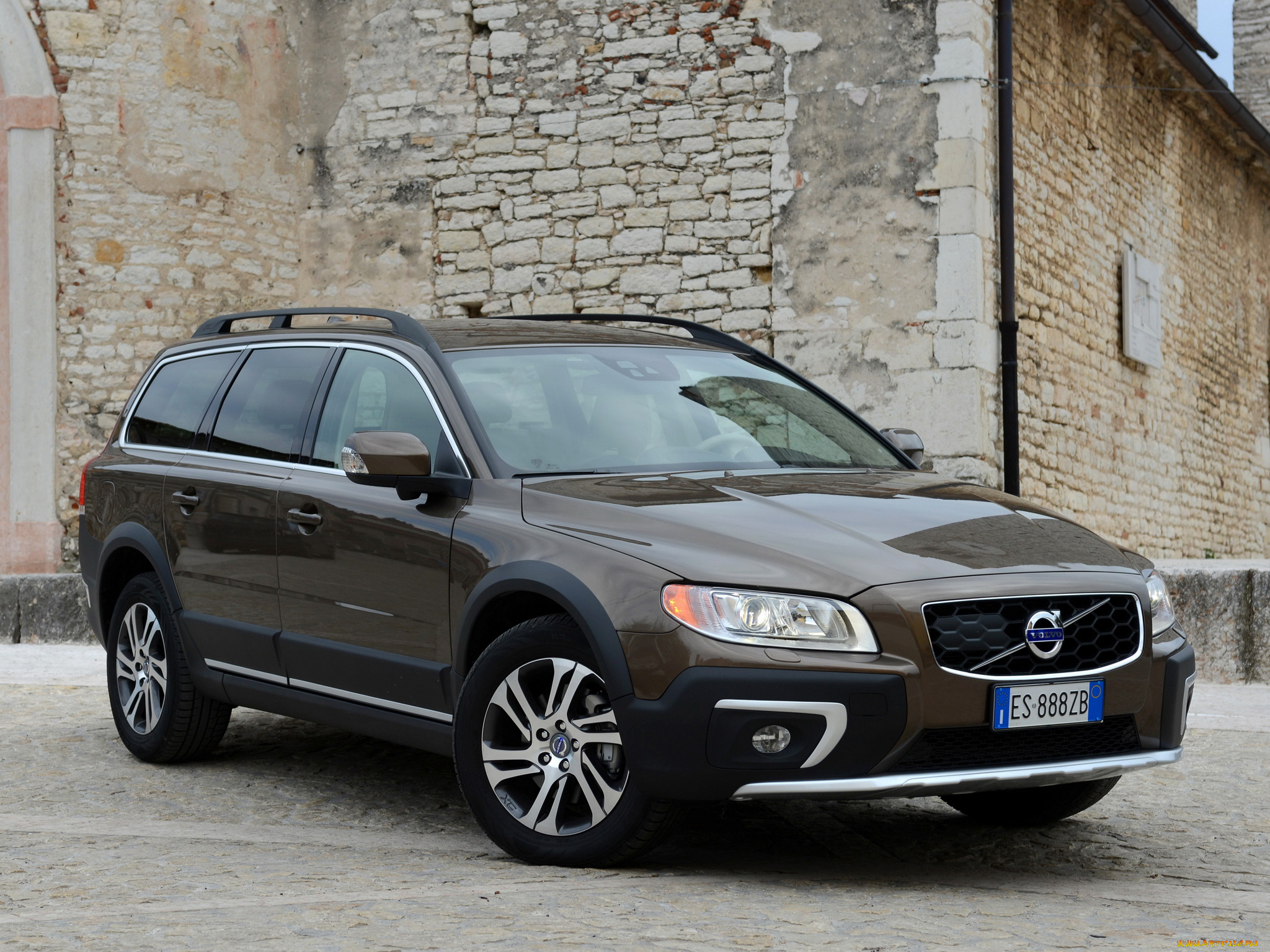 автомобили, volvo, xc70, d4, polar, 2014