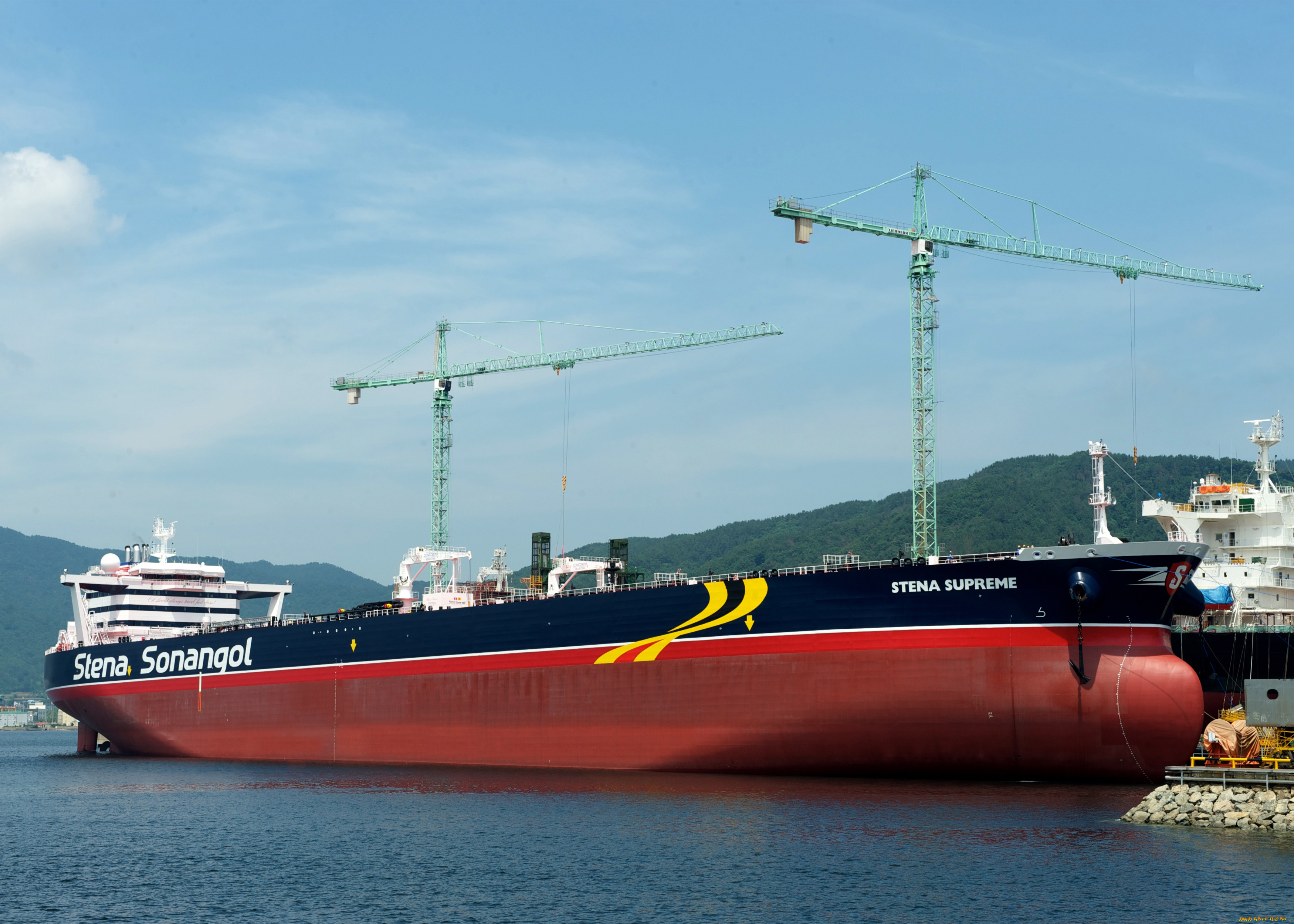 корабли, танкеры, sea