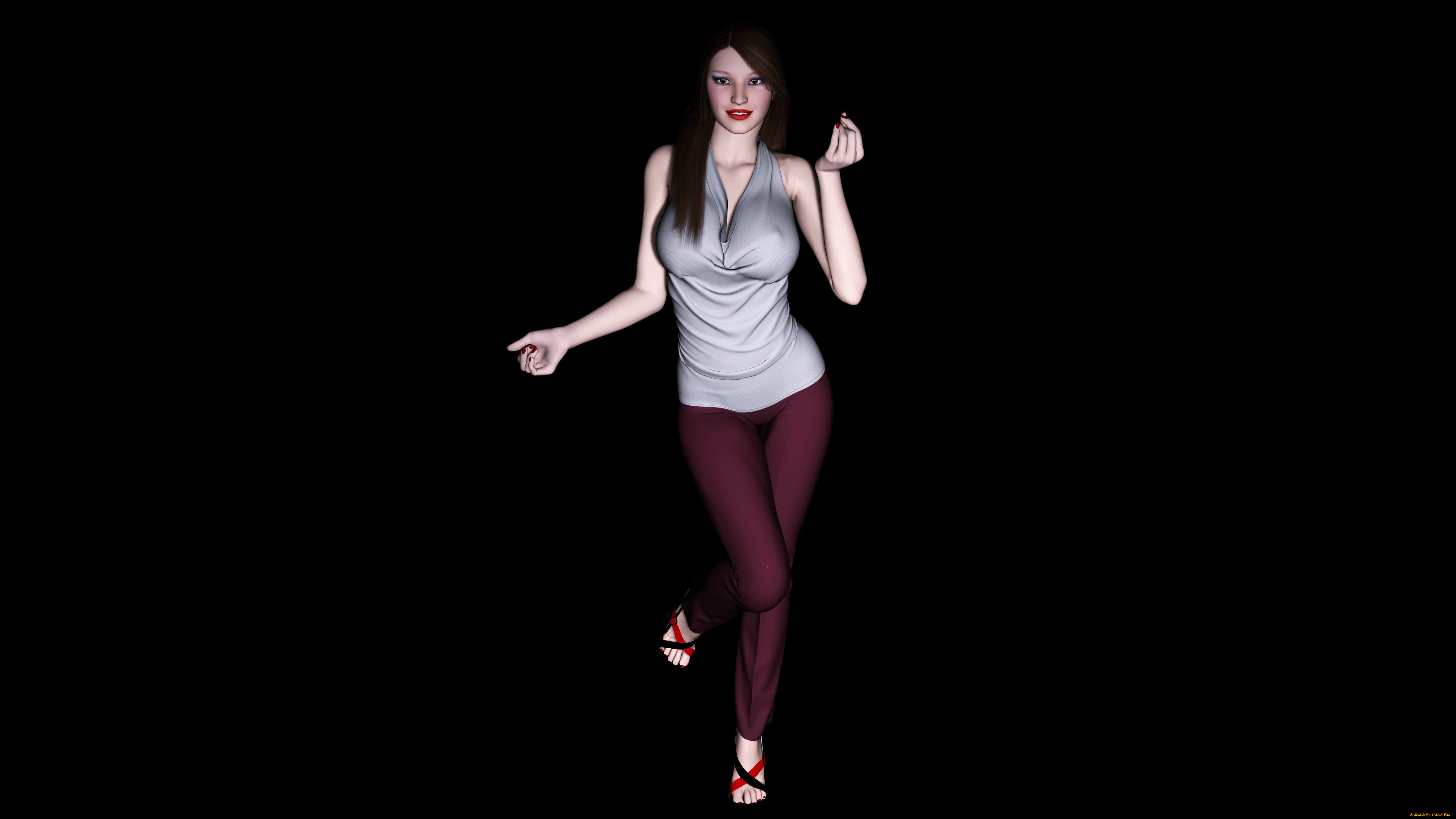 3д, графика, people, , люди, фон, взгляд, девушка