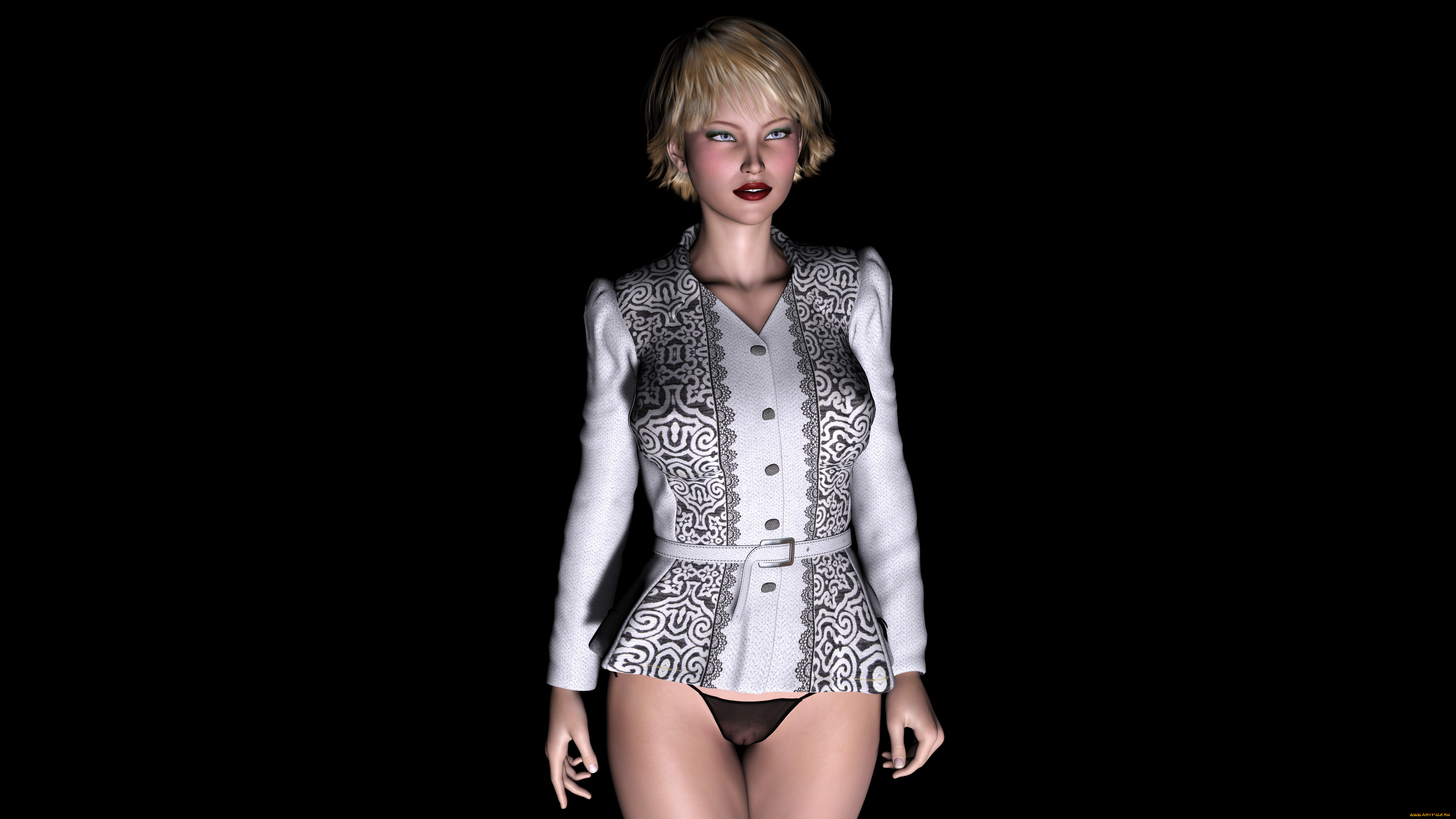 3д, графика, people, , люди, взгляд, девушка, фон