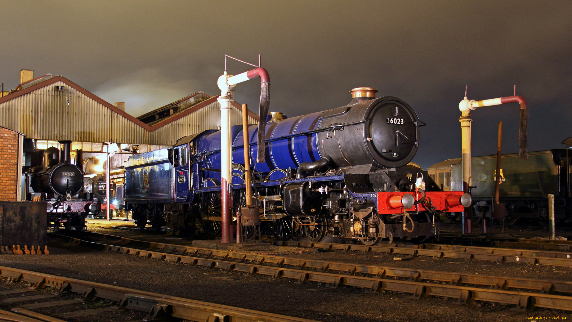 техника, паровозы, паровоз, дорога, железная