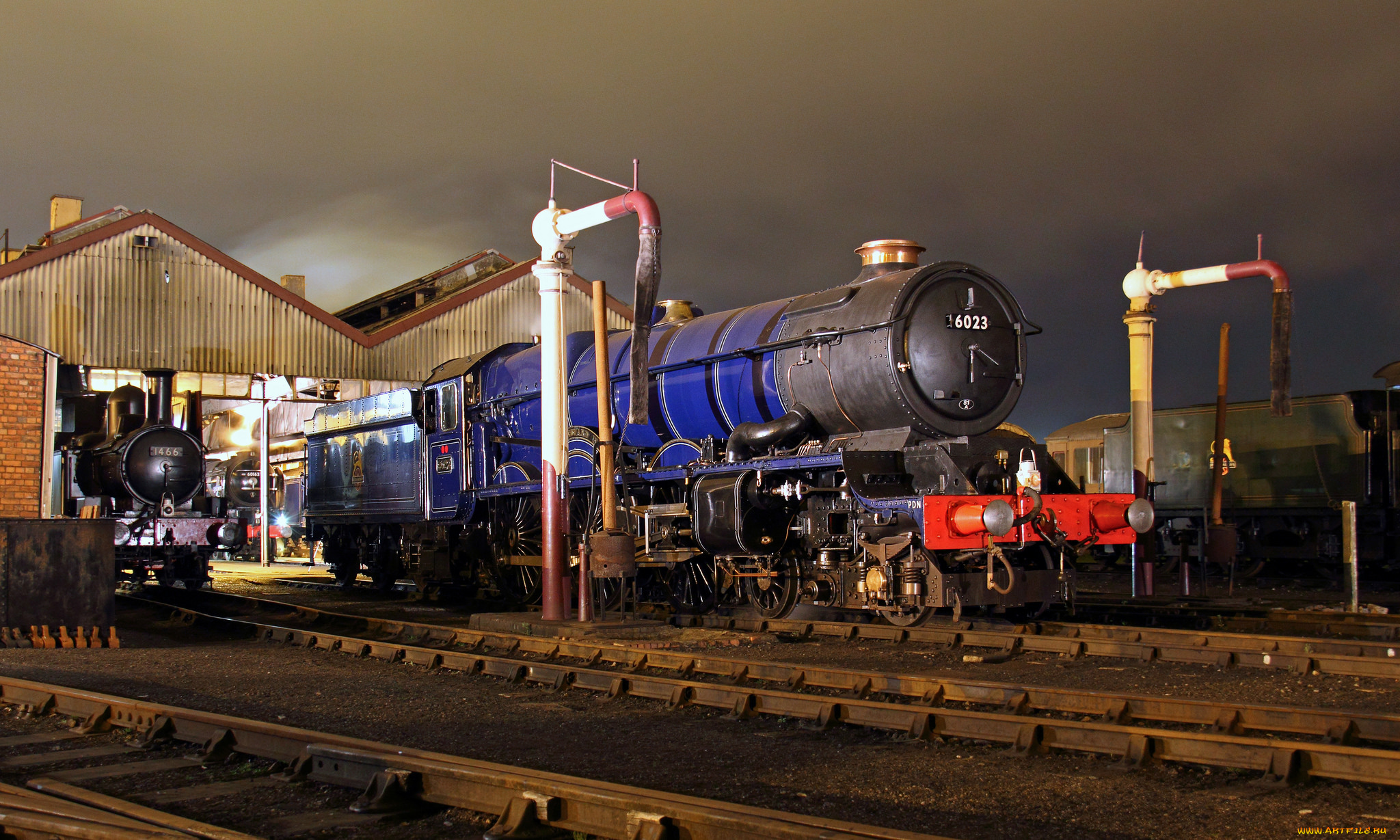 техника, паровозы, паровоз, дорога, железная