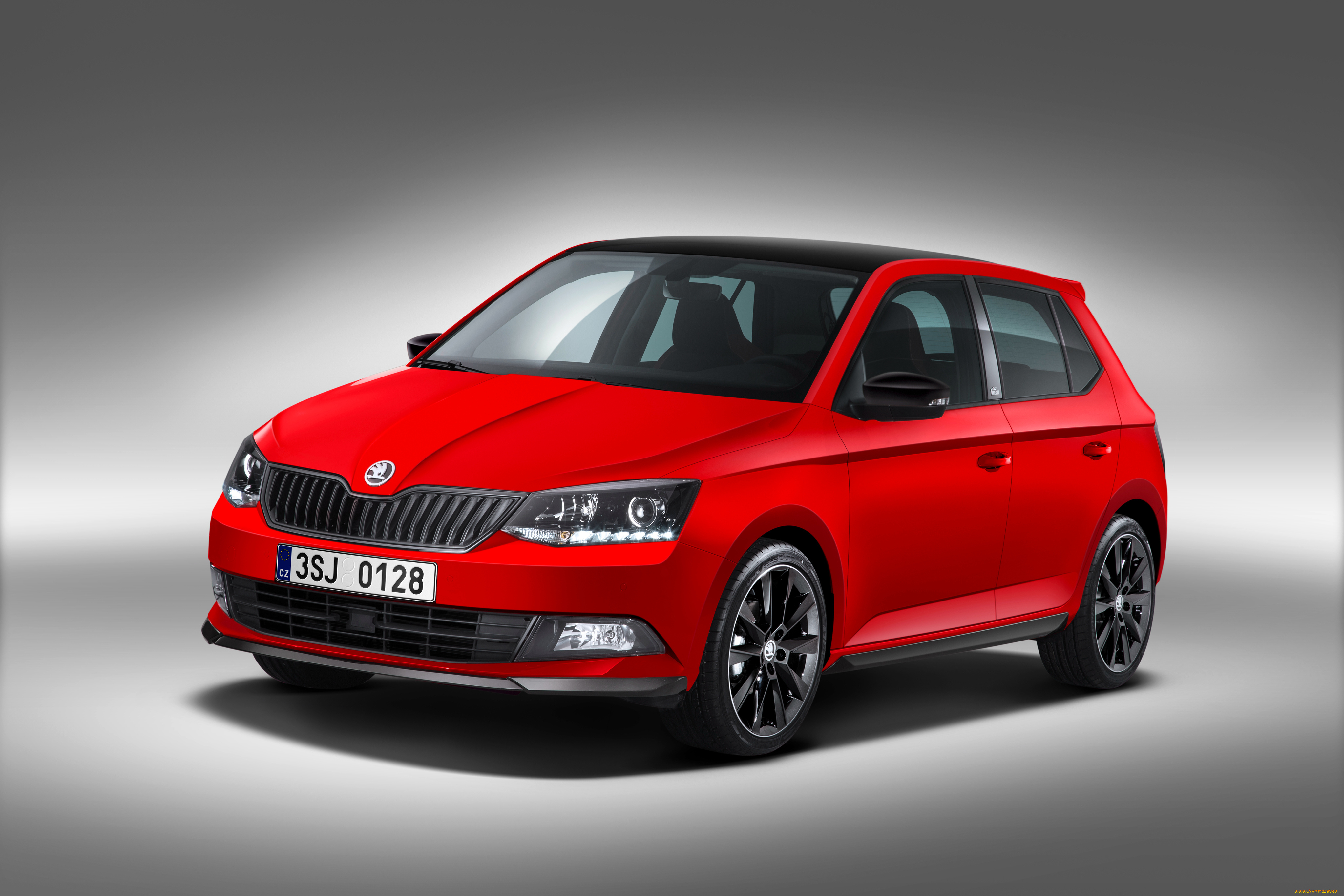 автомобили, skoda, carlo, monte, combi, fabia, красный, 2015г