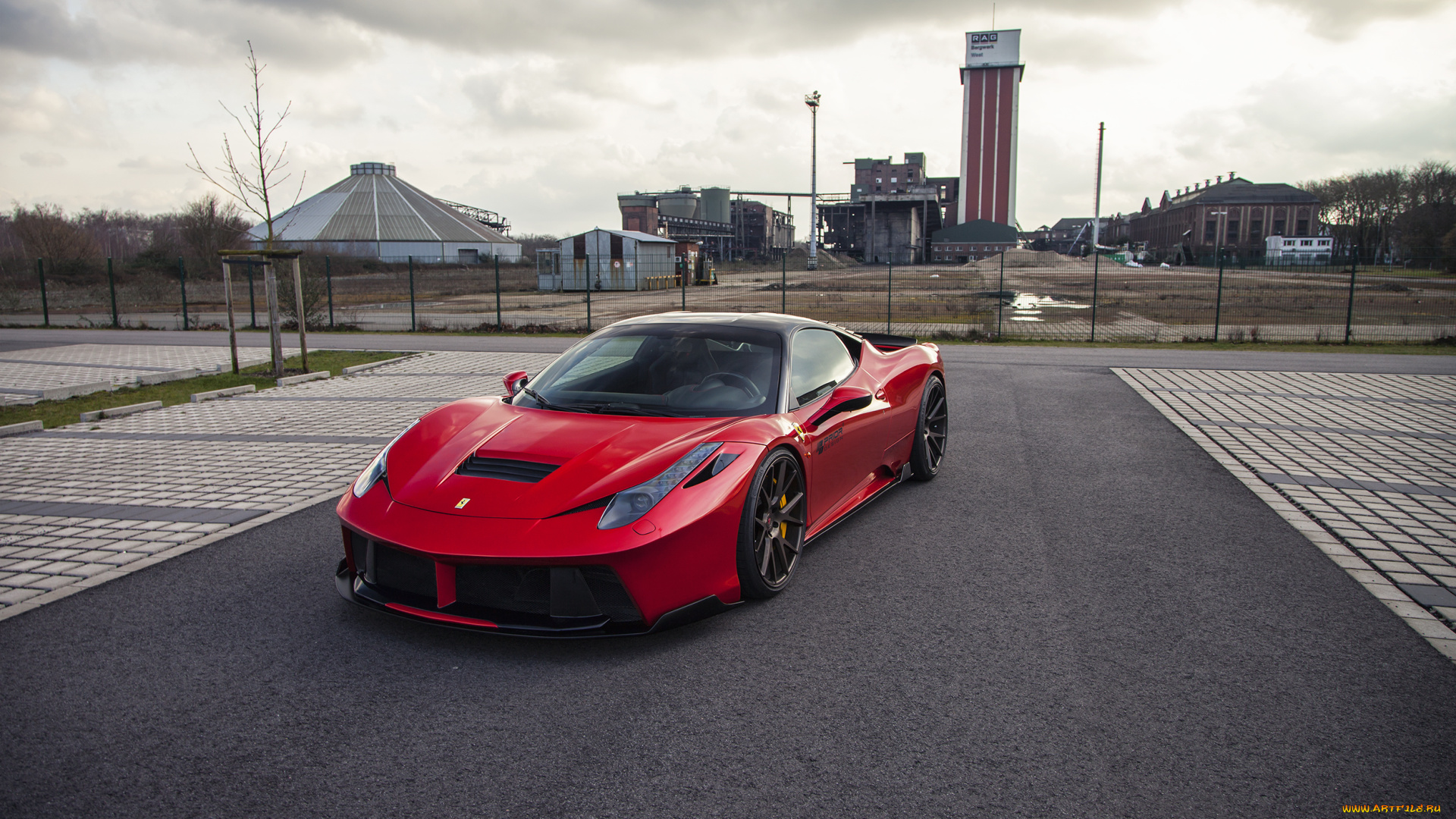 автомобили, ferrari, 2015г, pd458, prior-design