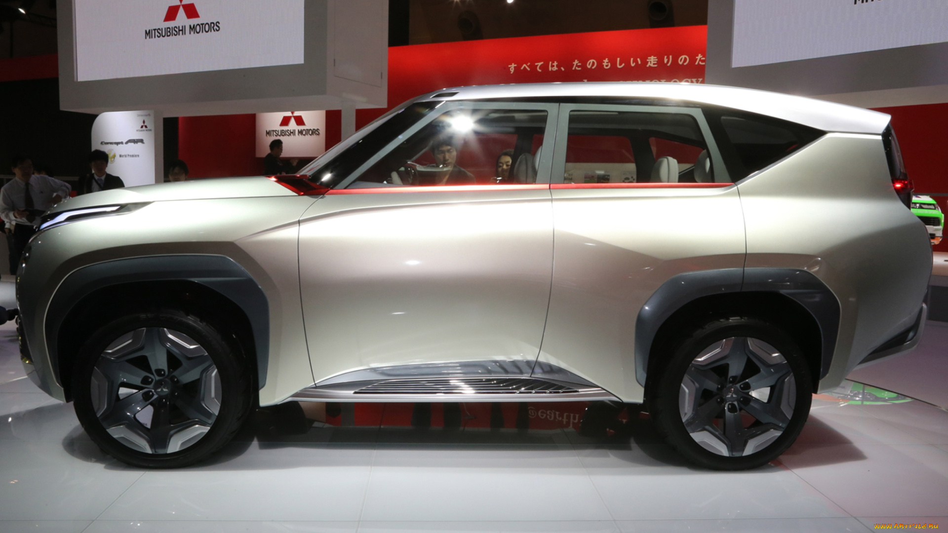mitsubishi, gc-phev, concept, автомобили, выставки, и, уличные, фото, салон, внедорожник, concept, mitsubishi, gc-phev, джип, выставка
