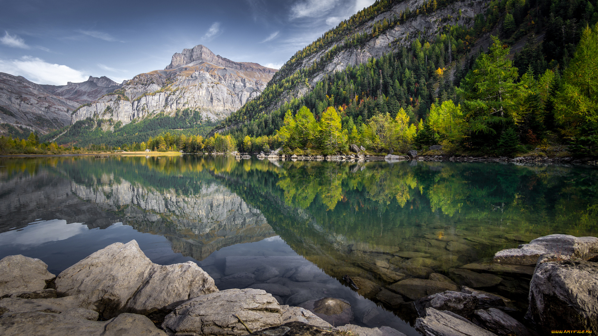 природа, реки, озера, река, лес, горы