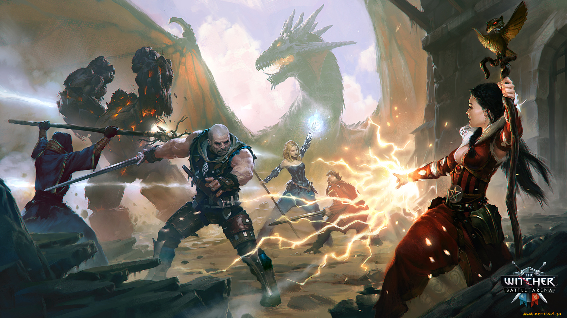 the, witcher, , battle, arena, видео, игры, -, the, witcher, the, witcher, battle, arena, онлайн, action