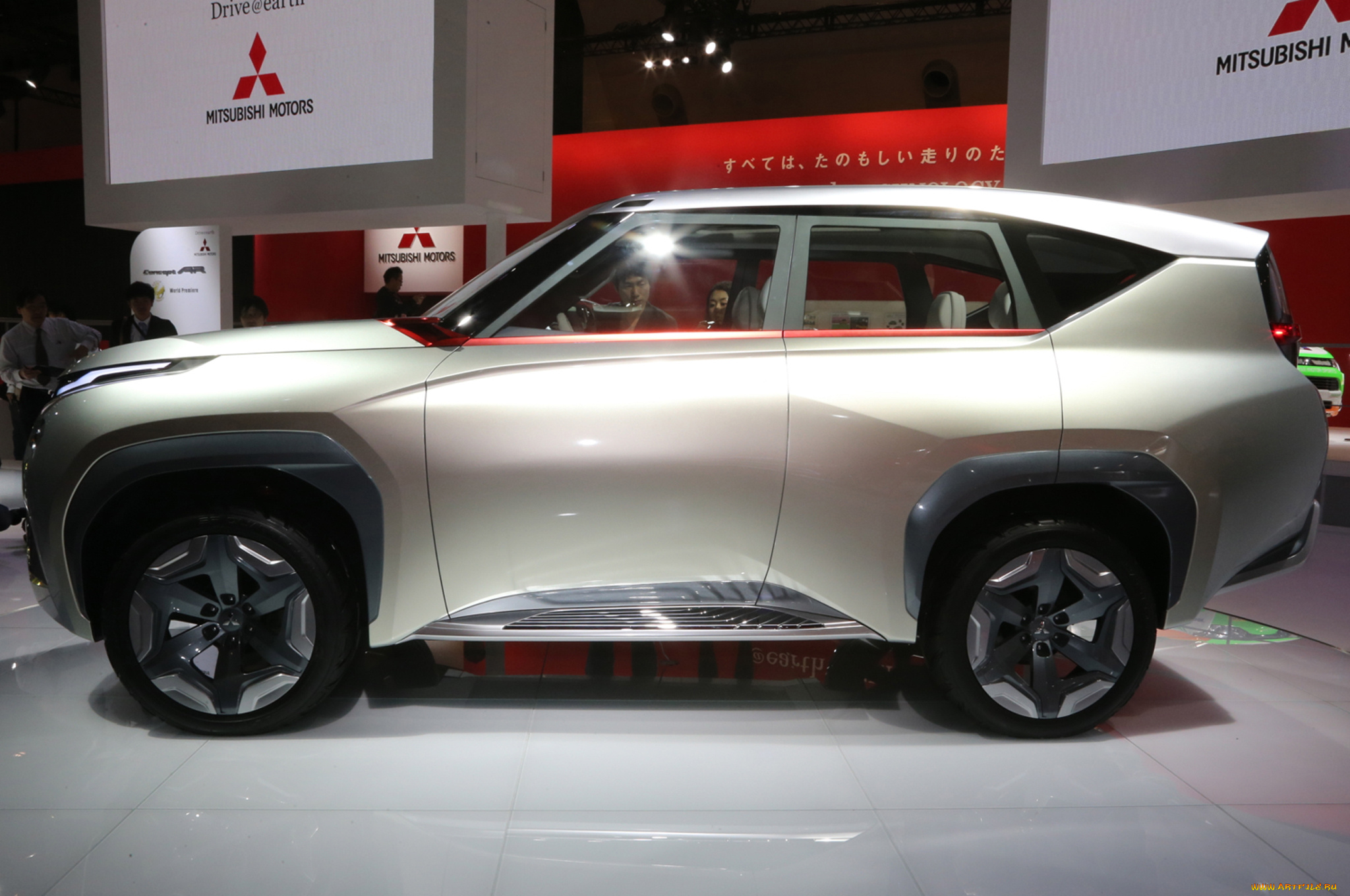 mitsubishi, gc-phev, concept, автомобили, выставки, и, уличные, фото, салон, внедорожник, concept, mitsubishi, gc-phev, джип, выставка