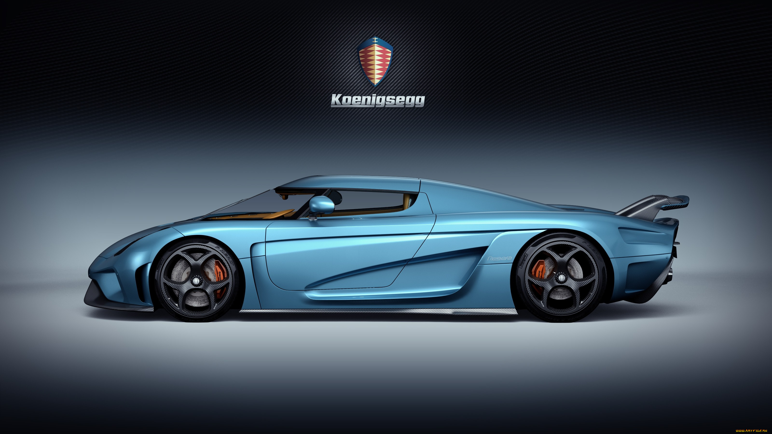 автомобили, 3д, koenigsegg, голубой, значок, эмблема