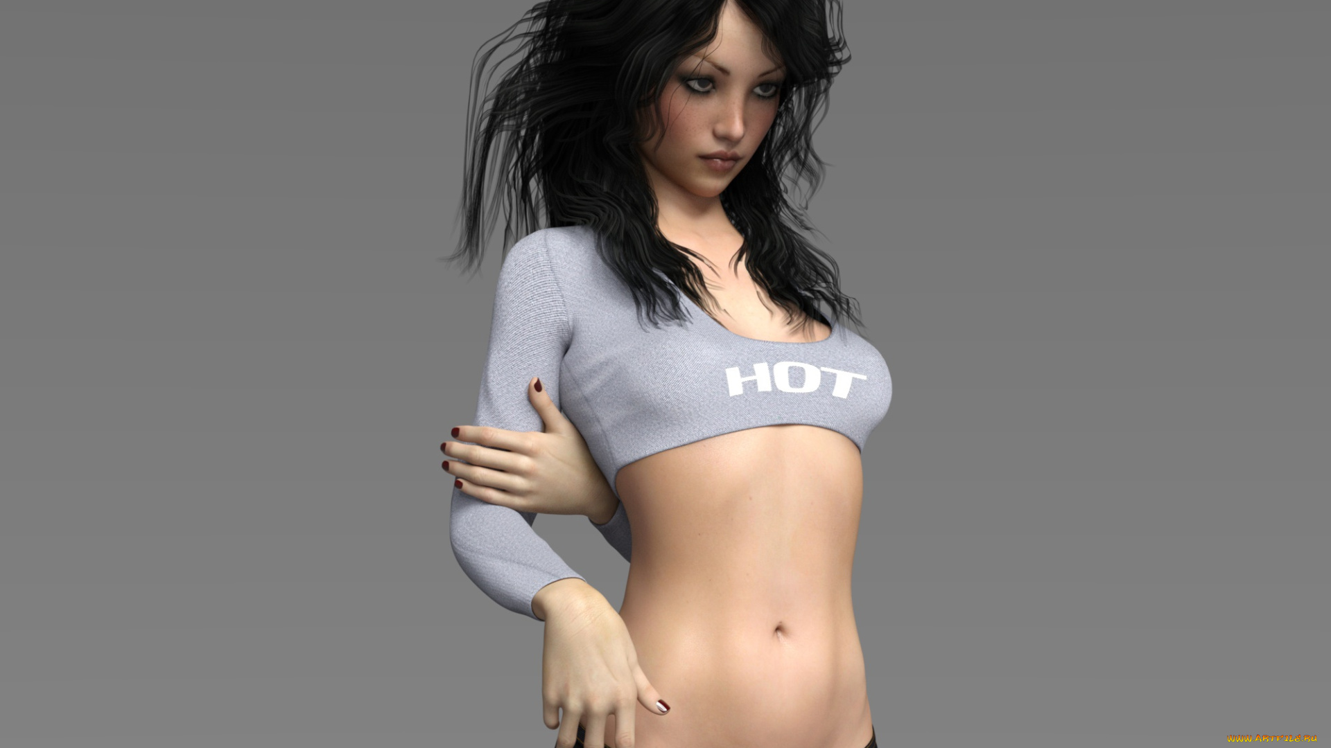 3д, графика, люди, , people, фон, взгляд, девушка