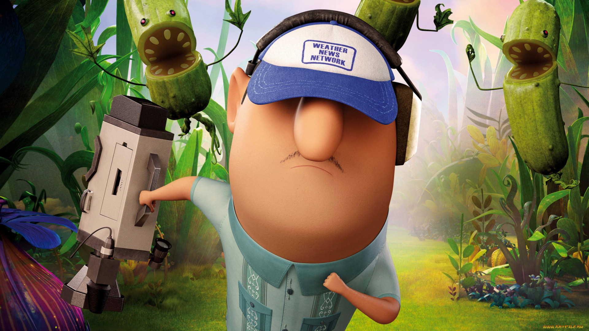 мультфильмы, cloudy, with, a, chance, of, meatballs, 2, персонаж