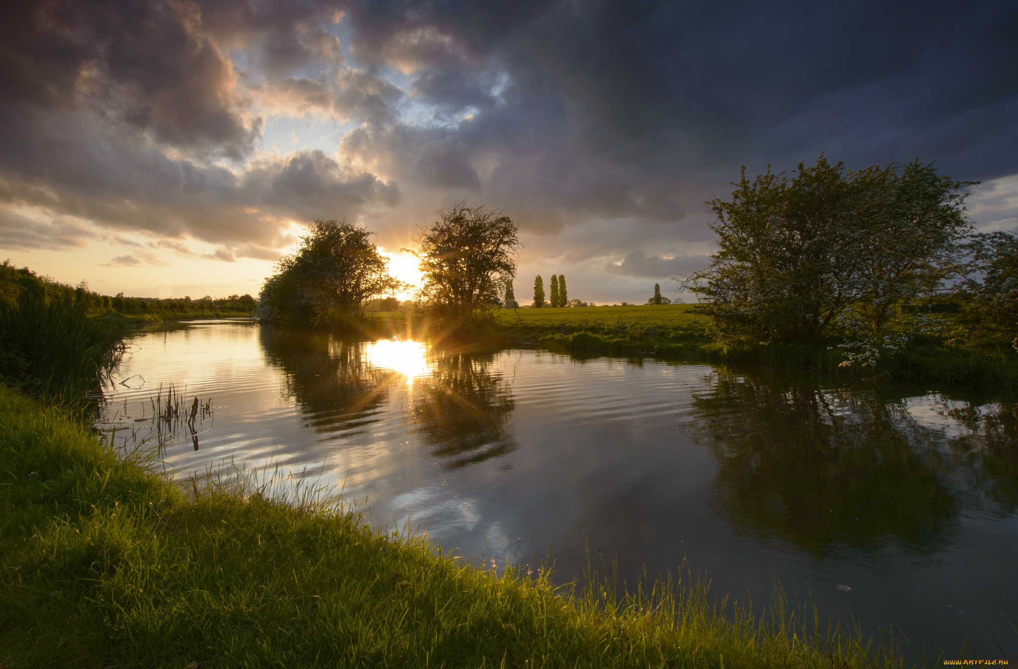 природа, восходы, закаты, рассвет