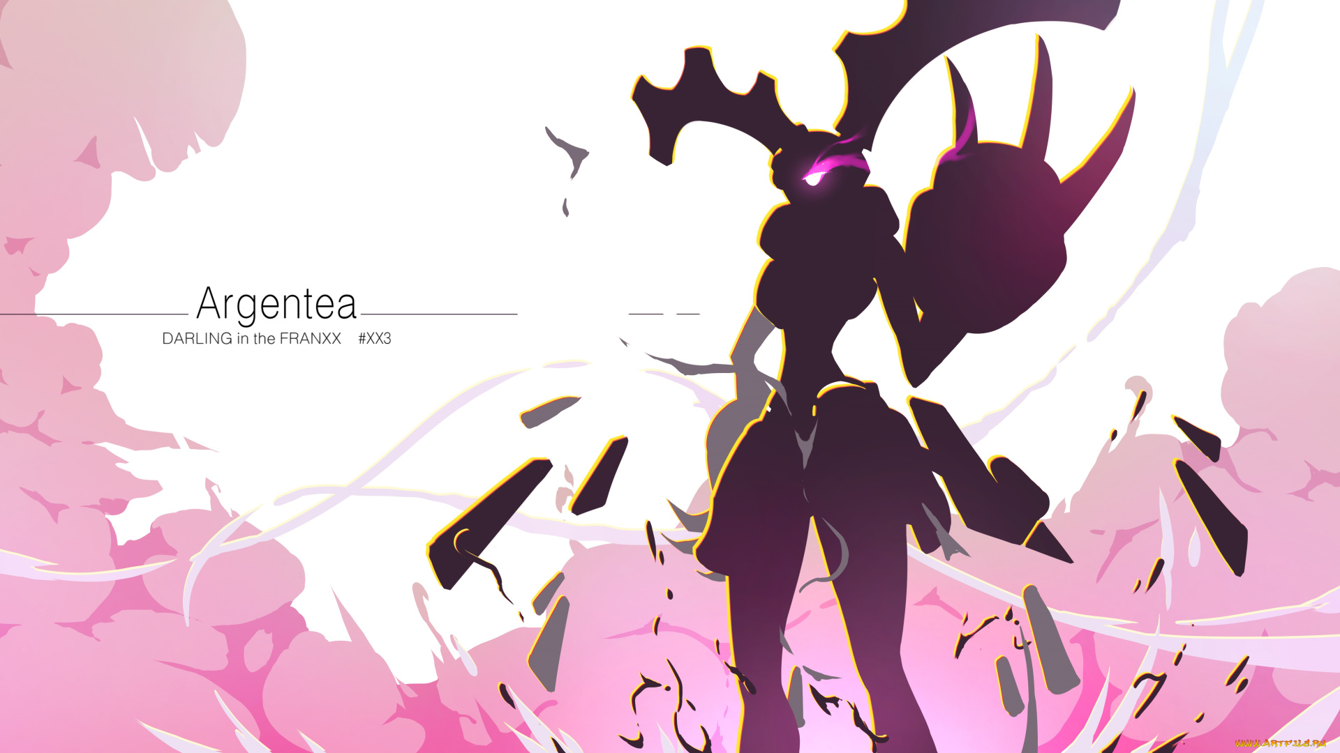 аниме, darling, in, the, frankxx, существо