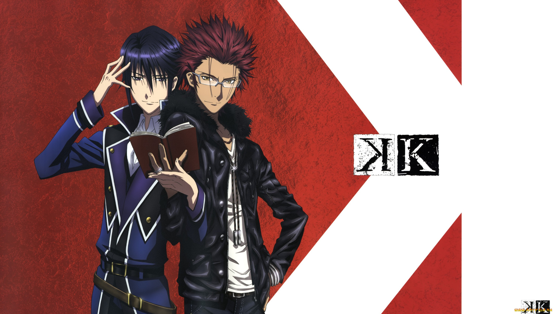 аниме, k, project, k, project, suoh, mikoto, munakata, reisi