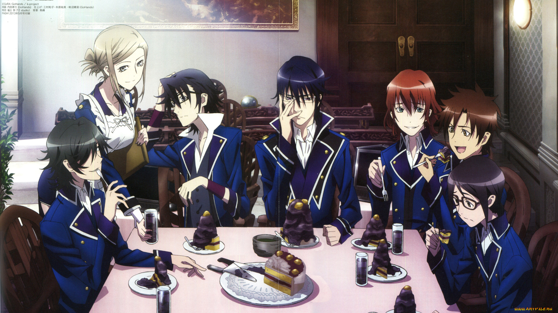 аниме, k, project, проект, кей