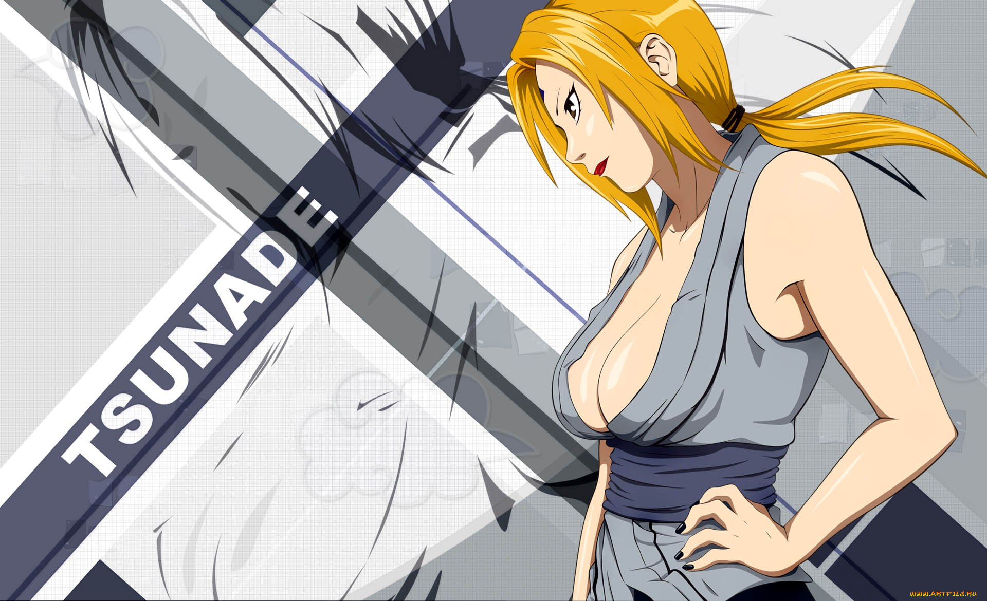 аниме, naruto, tsunade, shinobi, hokage