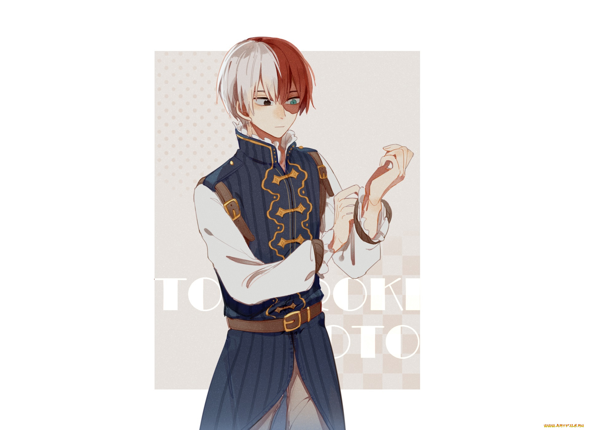 аниме, boku, no, hero, academia, todoroki, shouto