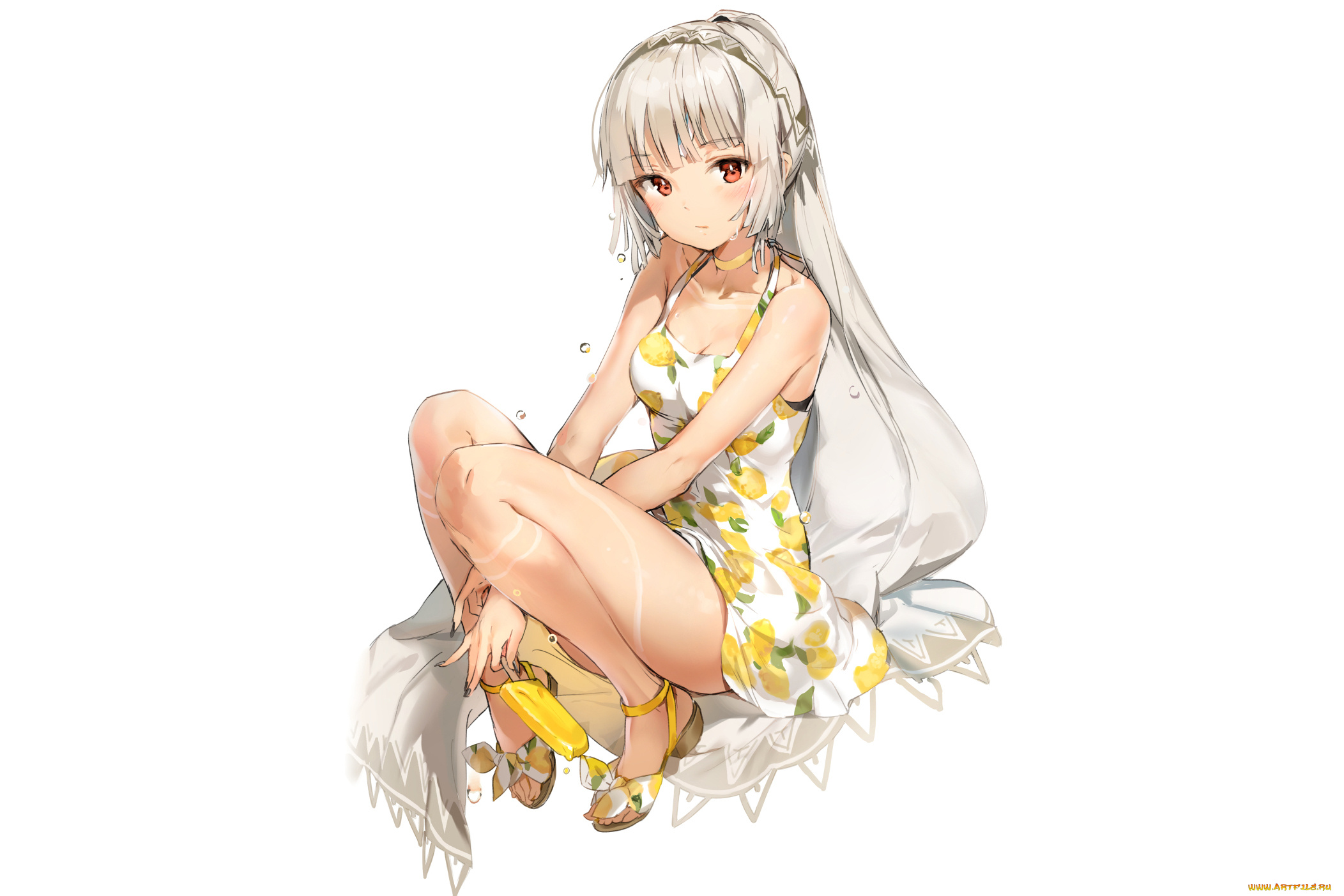 аниме, unknown, , другое, , фон, взгляд, девушка