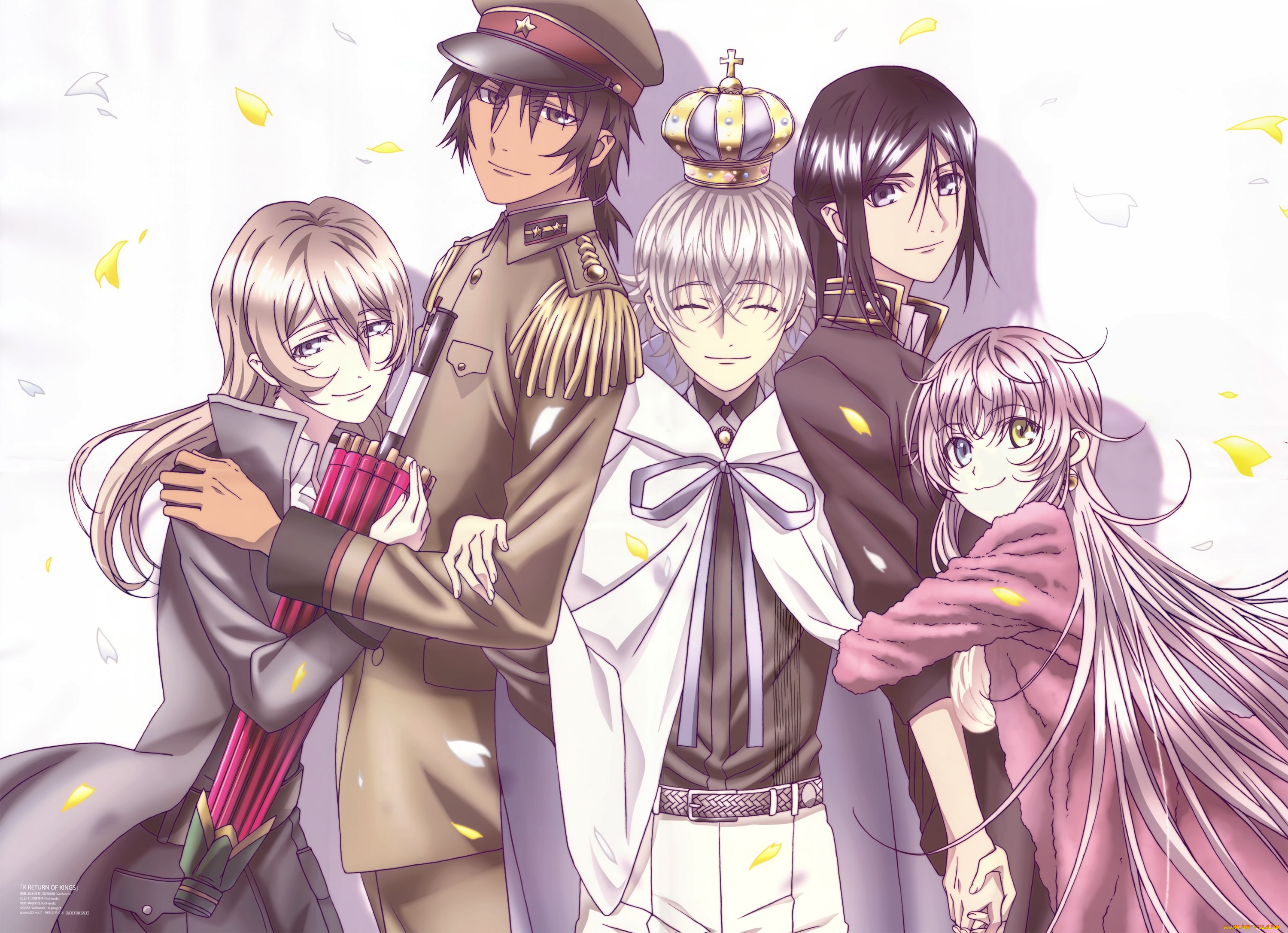 аниме, k, project, парни, k, project