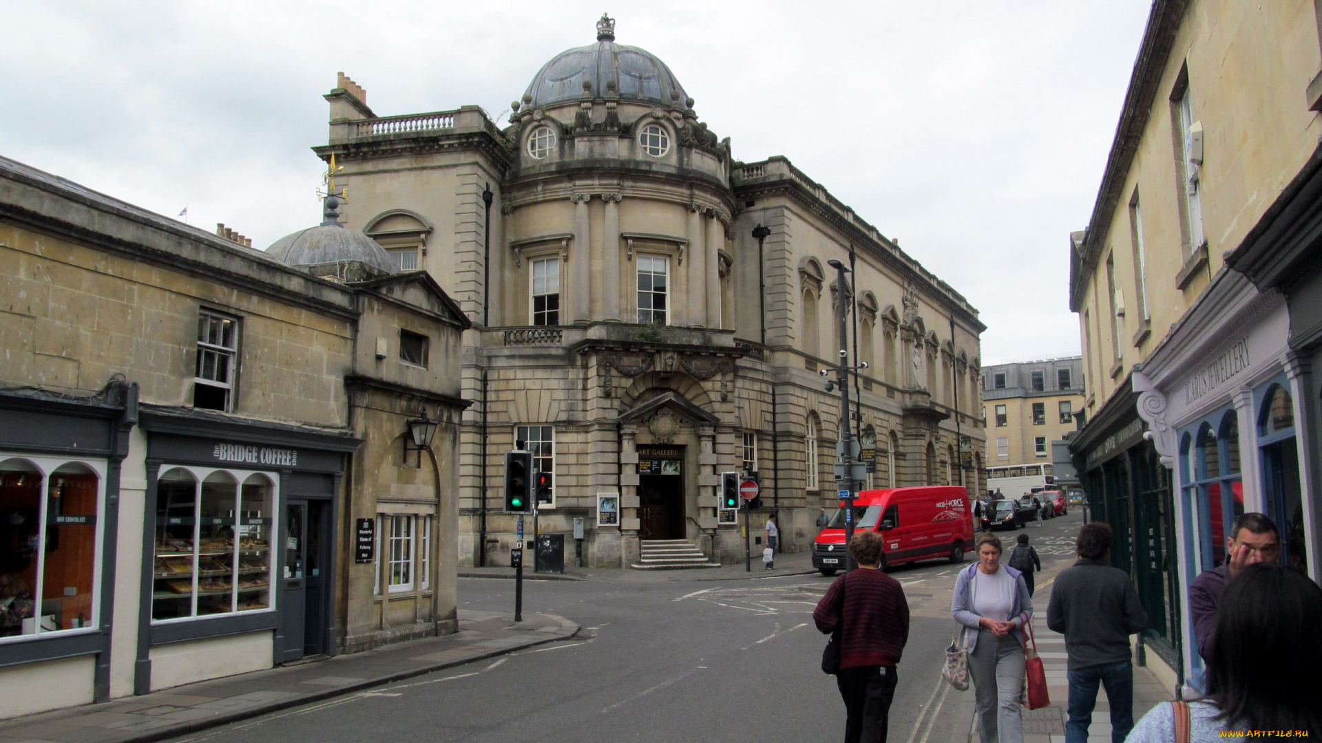 bath, somerset, uk, города, -, улицы, , площади, , набережные