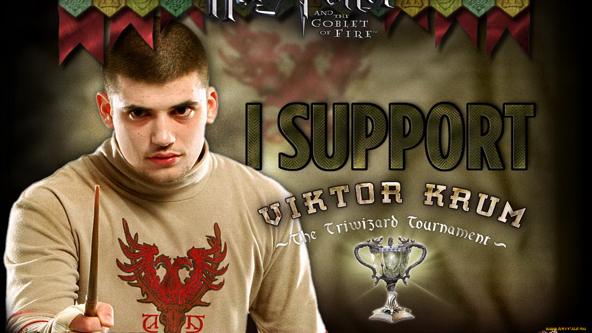 кино, фильмы, harry, potter, &, the, goblet, of, fire, чемпион, виктор, крам