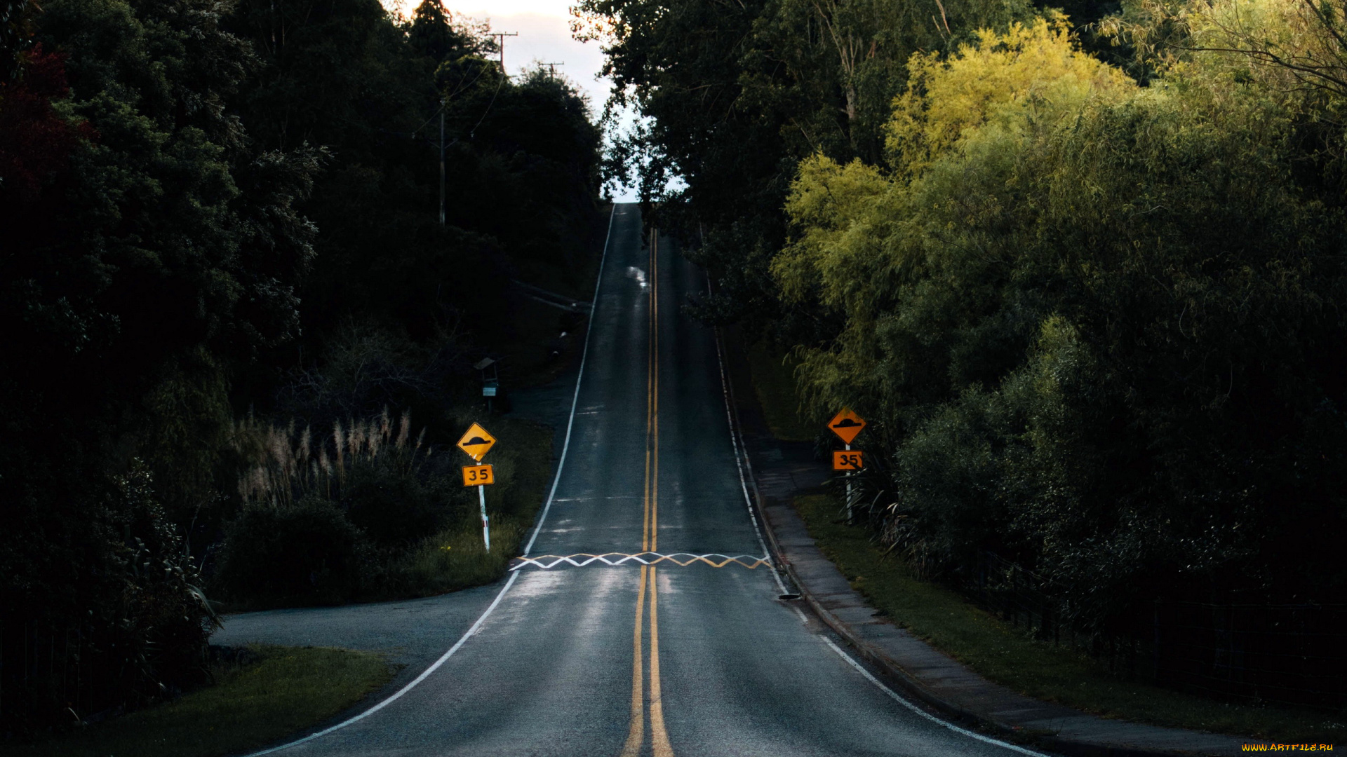 природа, дороги, шоссе