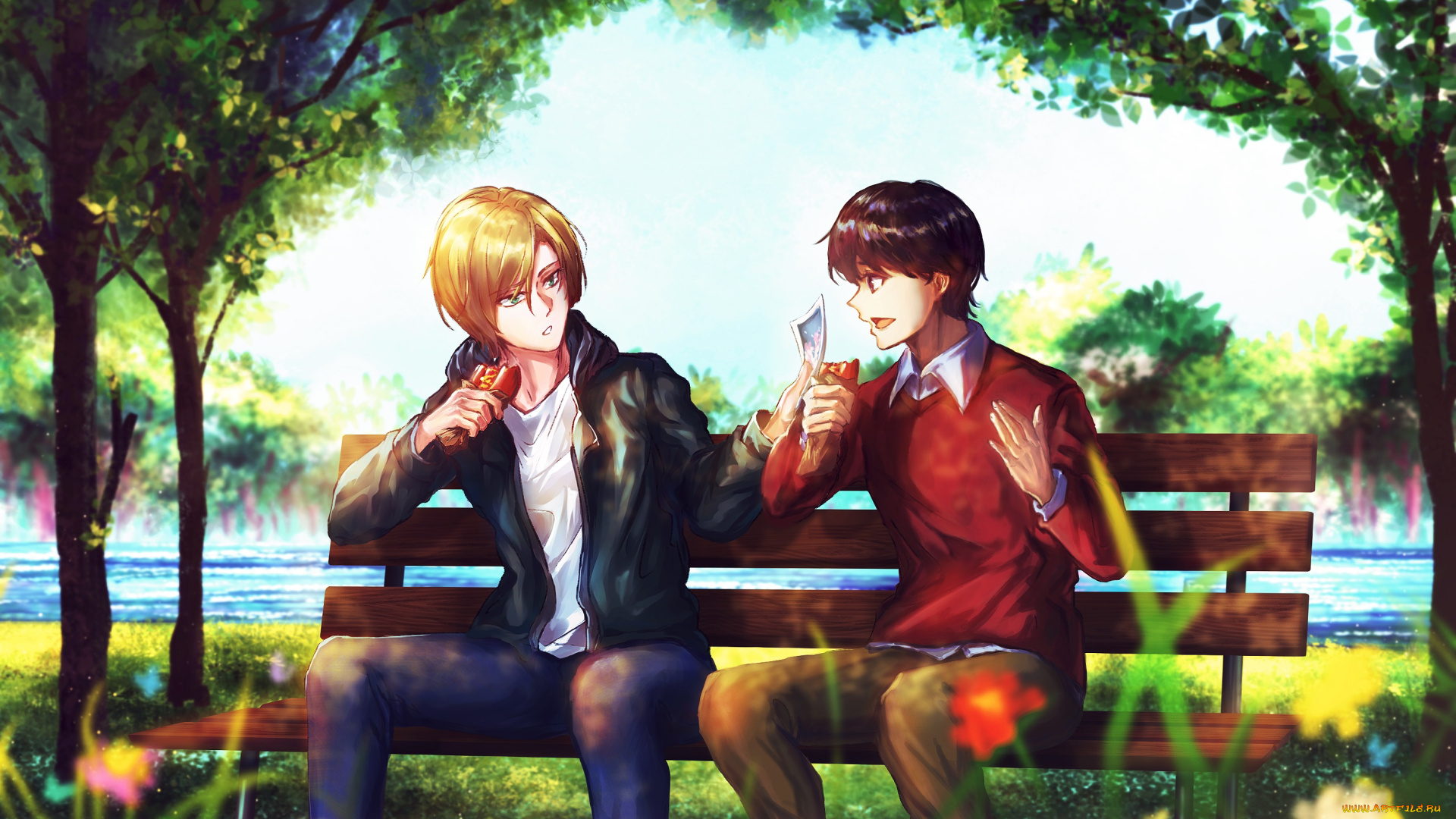 аниме, banana, fish, banana, fish