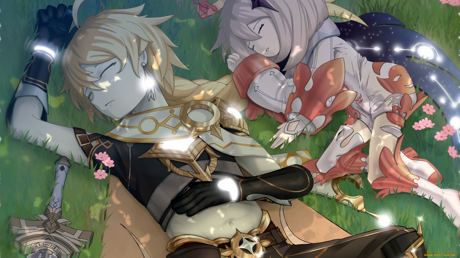 аниме, genshin, impact, genshin, impact