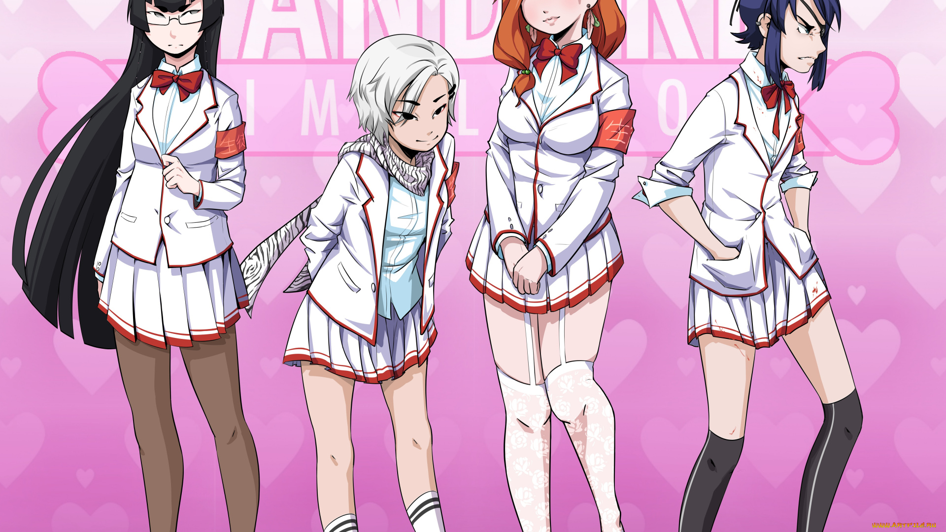 аниме, yandere, simulator, yandere, simulator