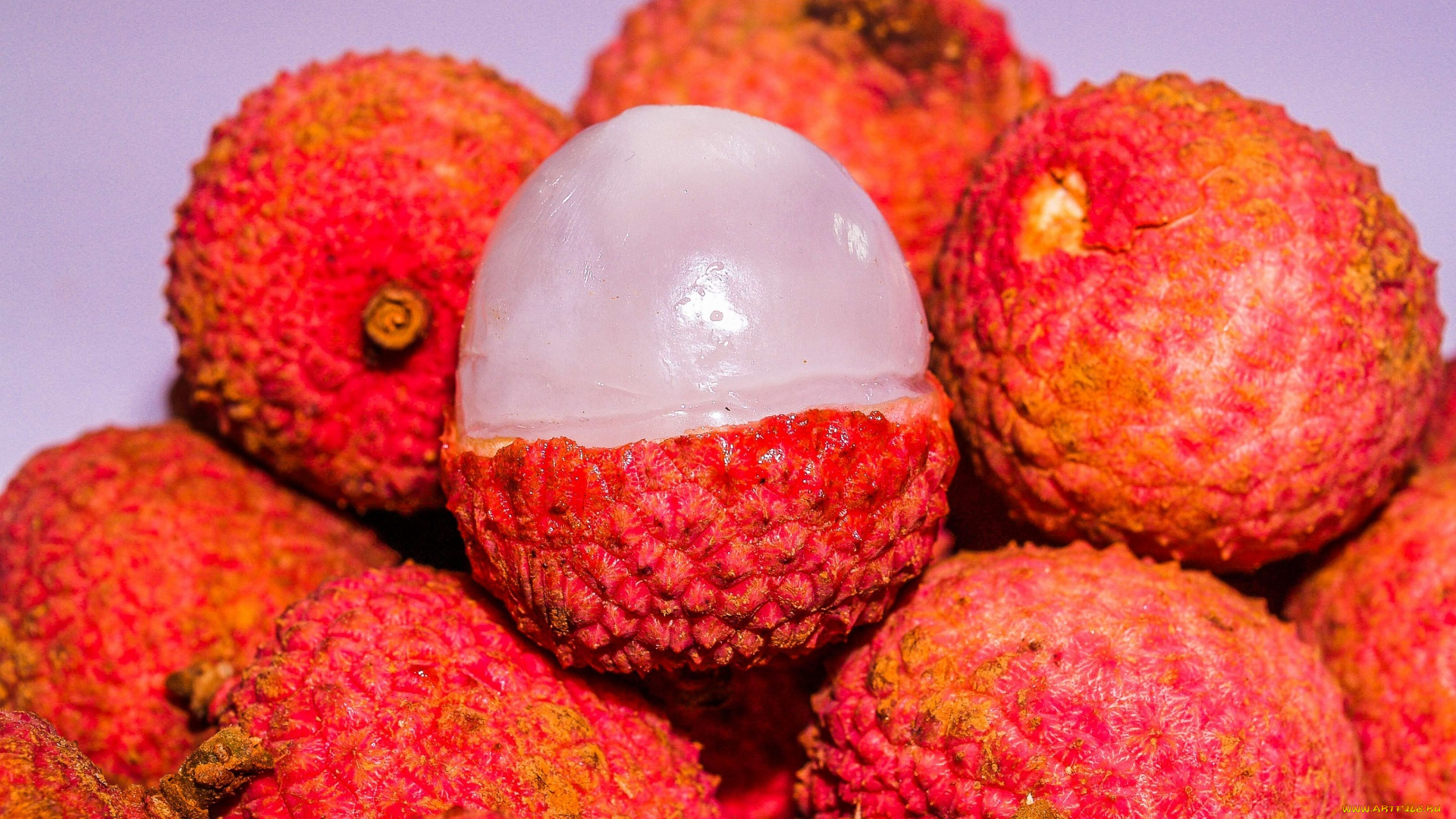 еда, личи, экзотический, фрукт