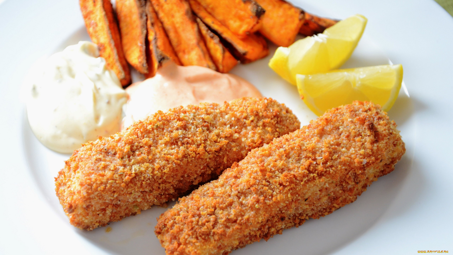 еда, рыбные, блюда, , с, морепродуктами, халибут, палтус