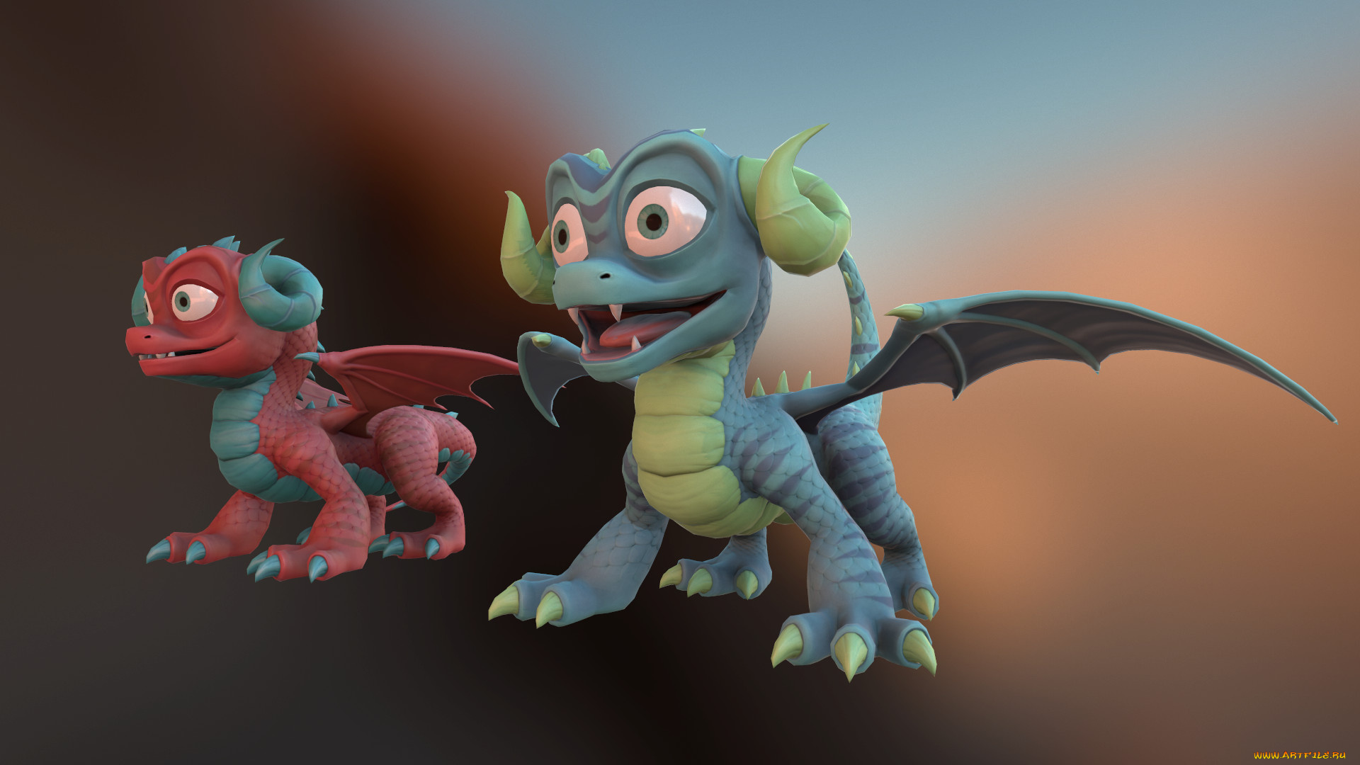 skylanders, imaginators, видео, игры, ---другое, дракончики