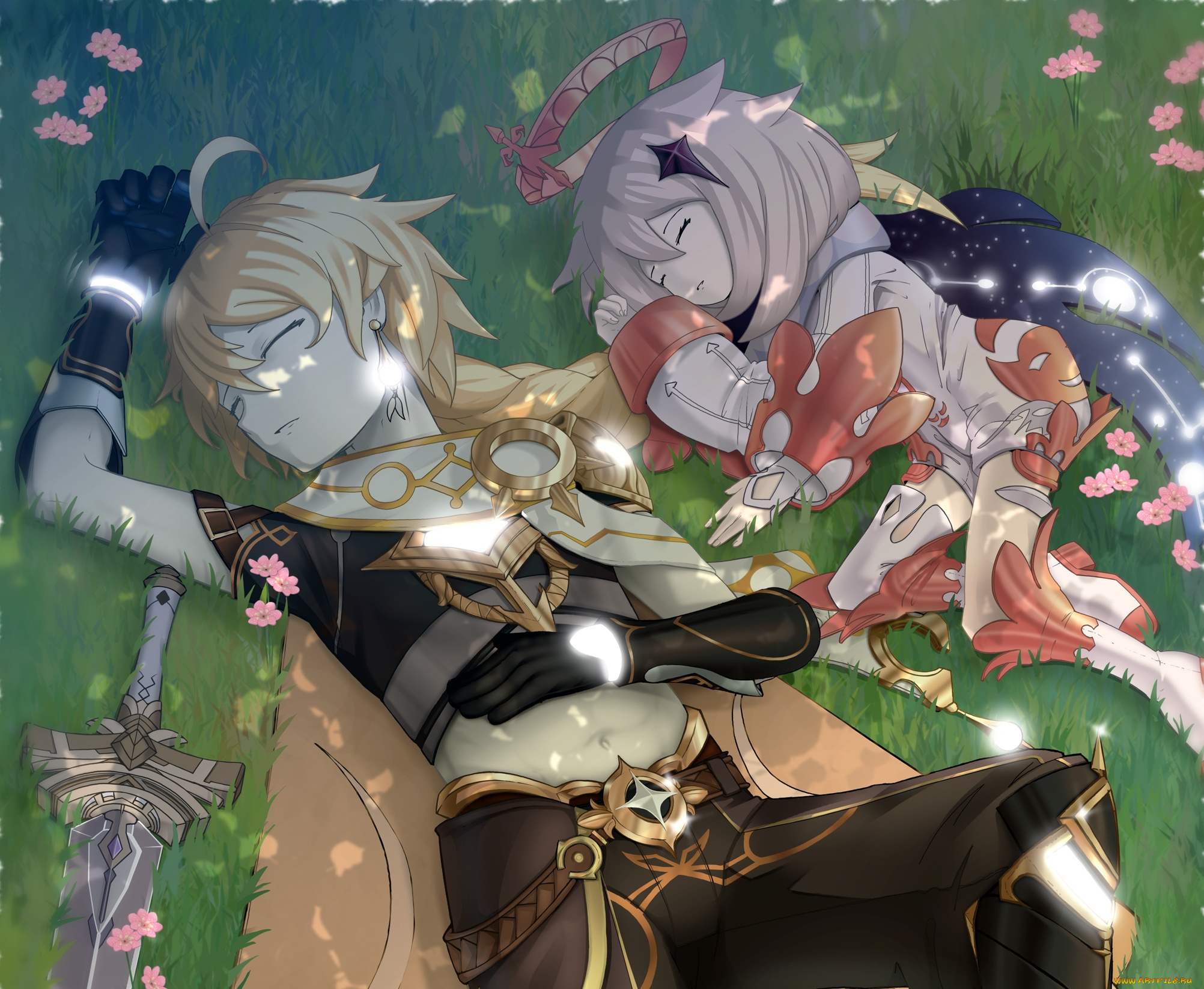 аниме, genshin, impact, genshin, impact