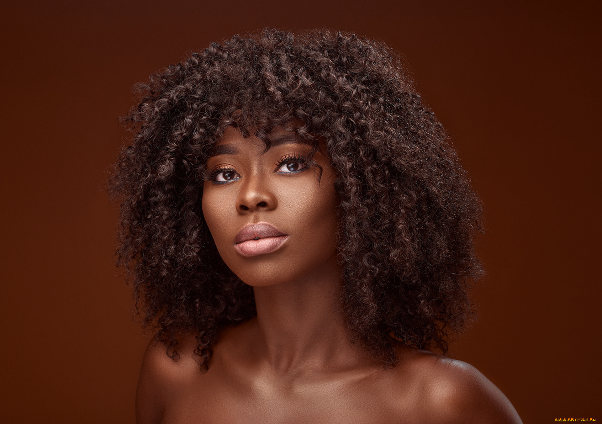 девушки, -, лица, , портреты, мулатка, чернокожая, темнокожая, девушка, модель, брюнетка, причёска, волосы, лицо, портрет