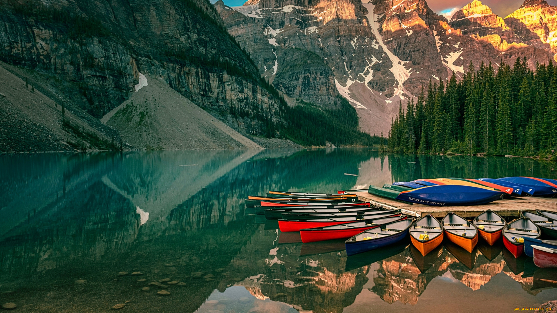 moraine, lake, banff, alberta, корабли, лодки, , шлюпки, moraine, lake