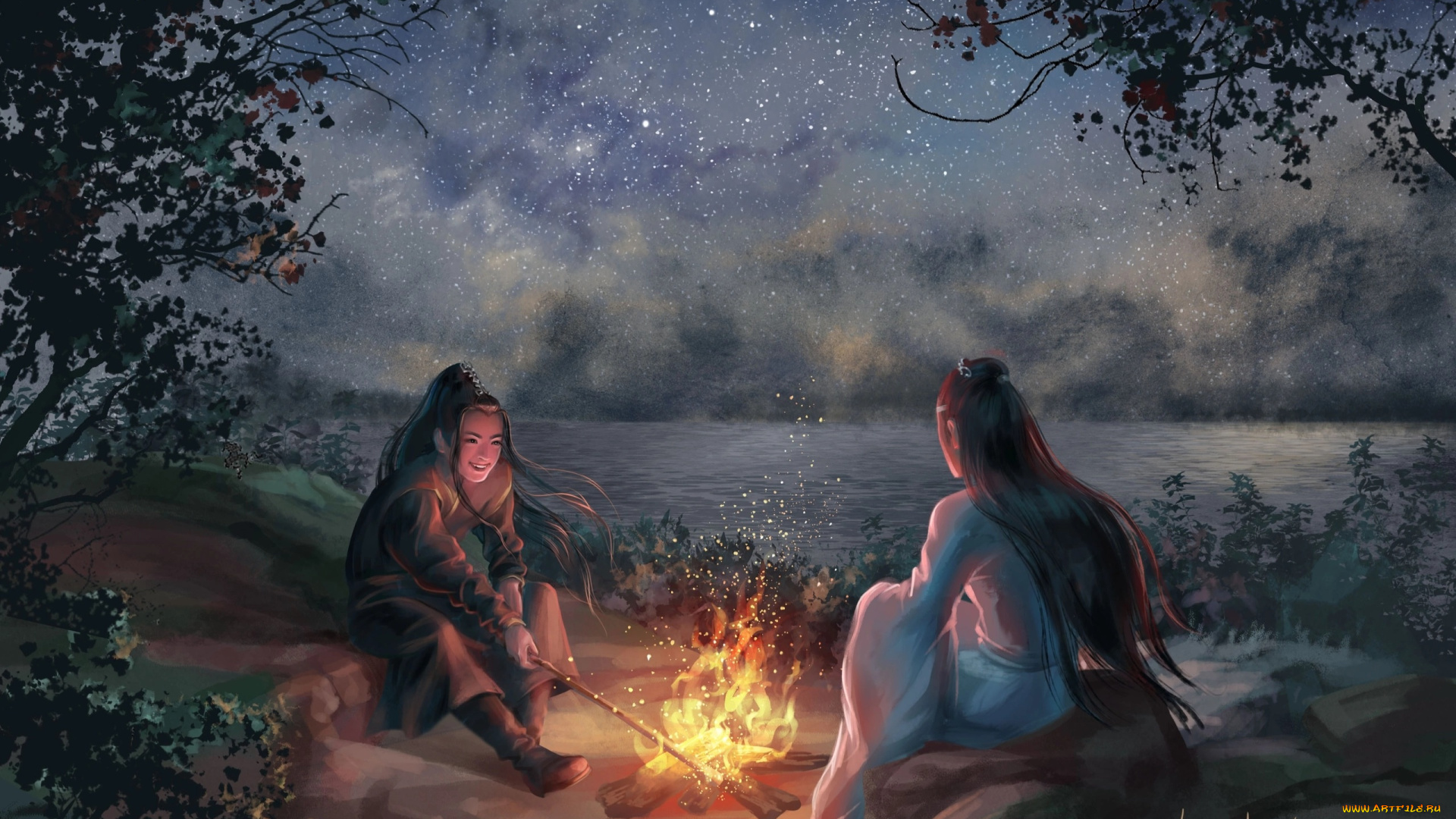 рисованное, кино, , мультфильмы, сюэ, ян, ван, хао, сюань, ибо, лань, чжань