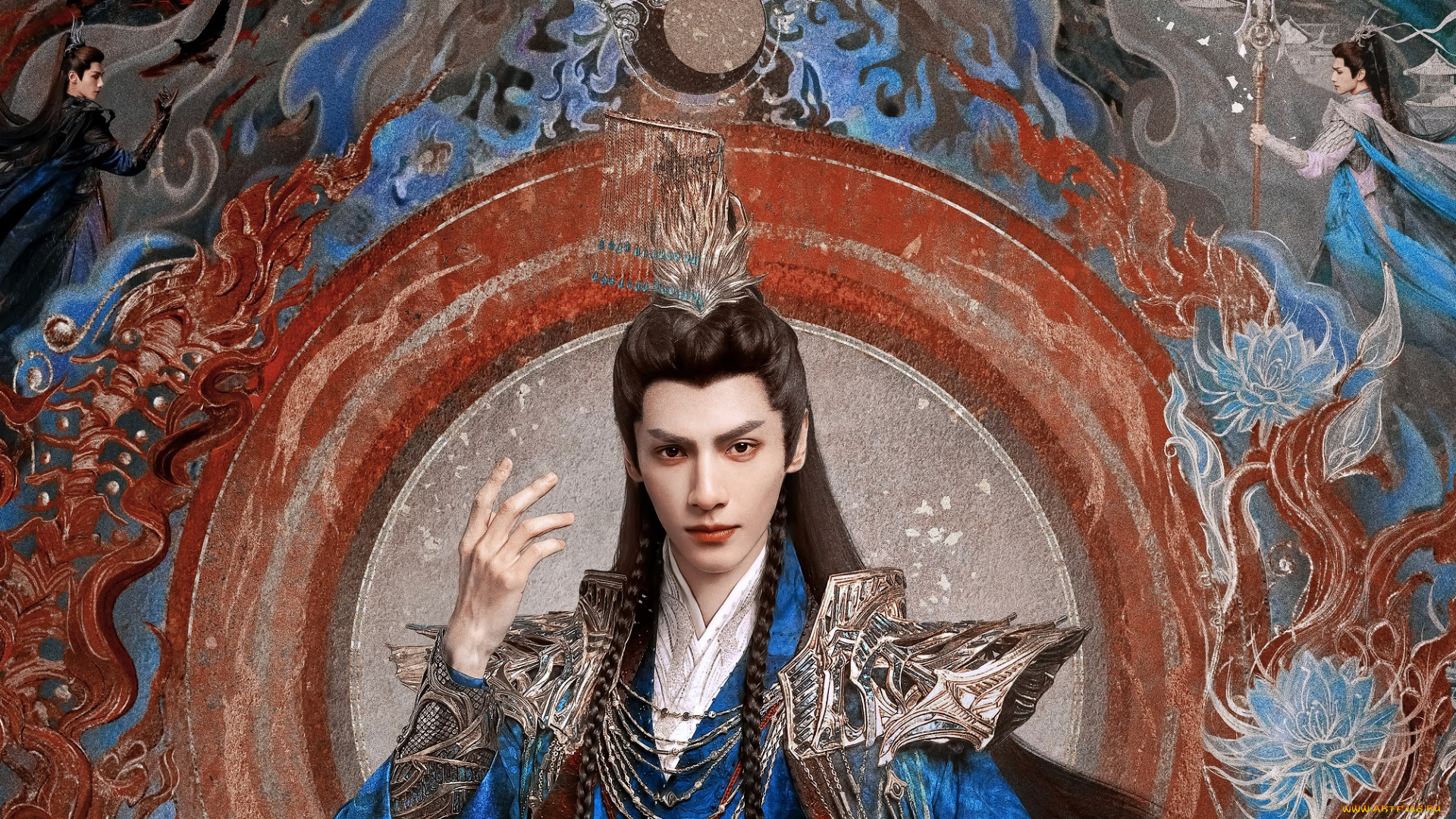 кино, фильмы, till, the, end, of, the, moon, светлый, пепел, луны, тань, тай, цзинь, минъе, бог, войны, владыка, демонов