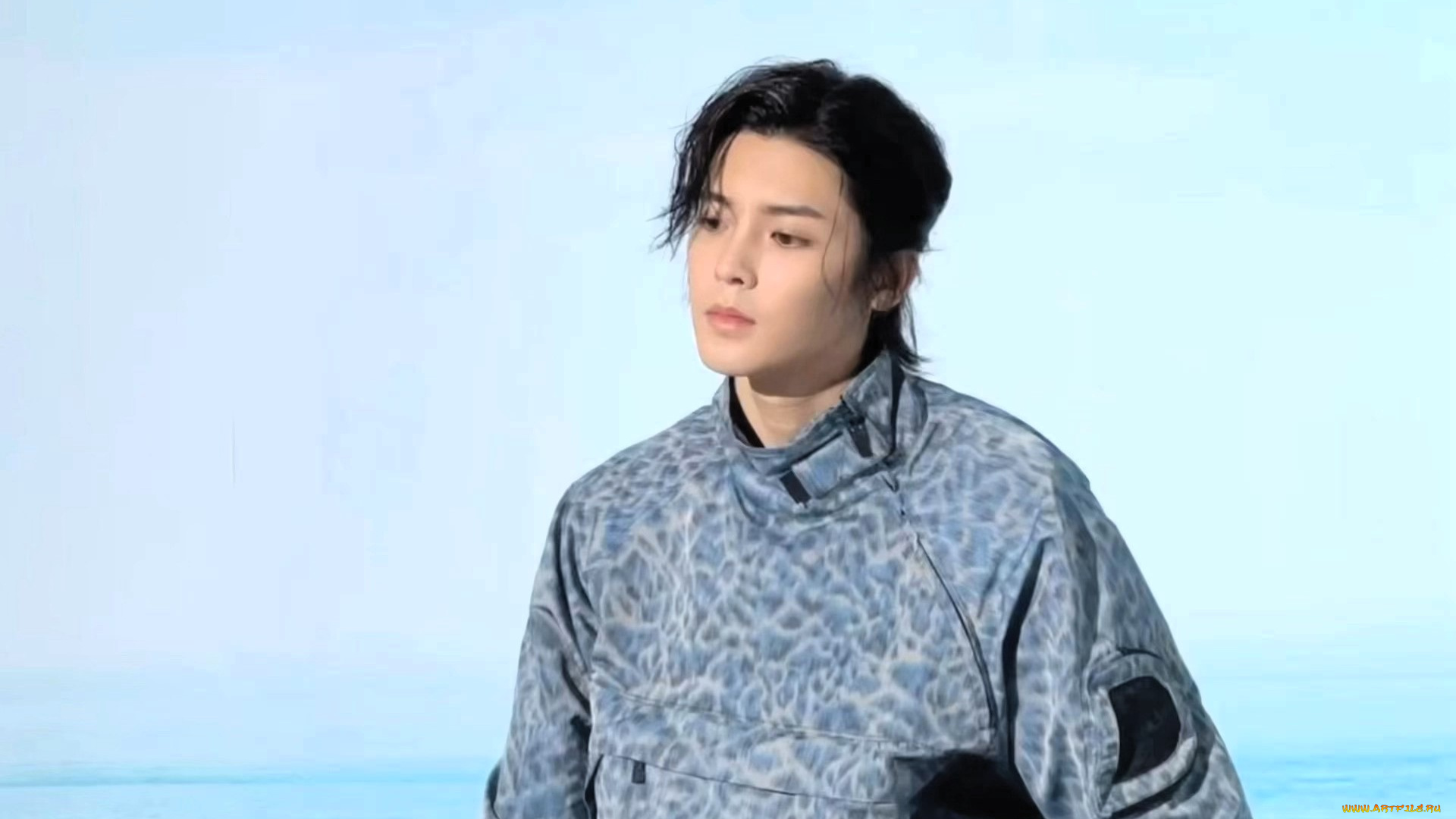 мужчины, hou, ming, hao, актер, куртка