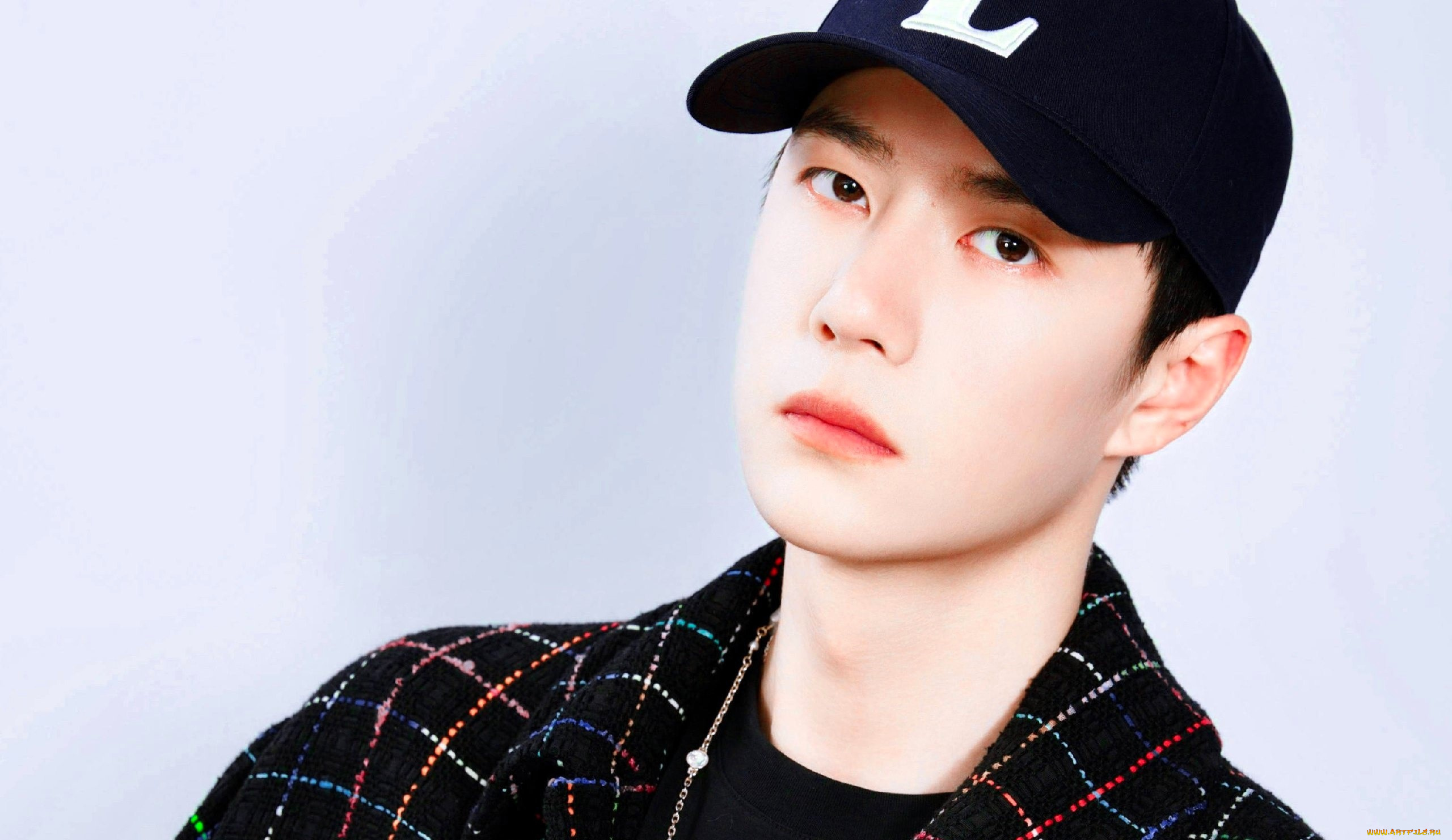 мужчины, wang, yi, bo, актер, лицо, кепка