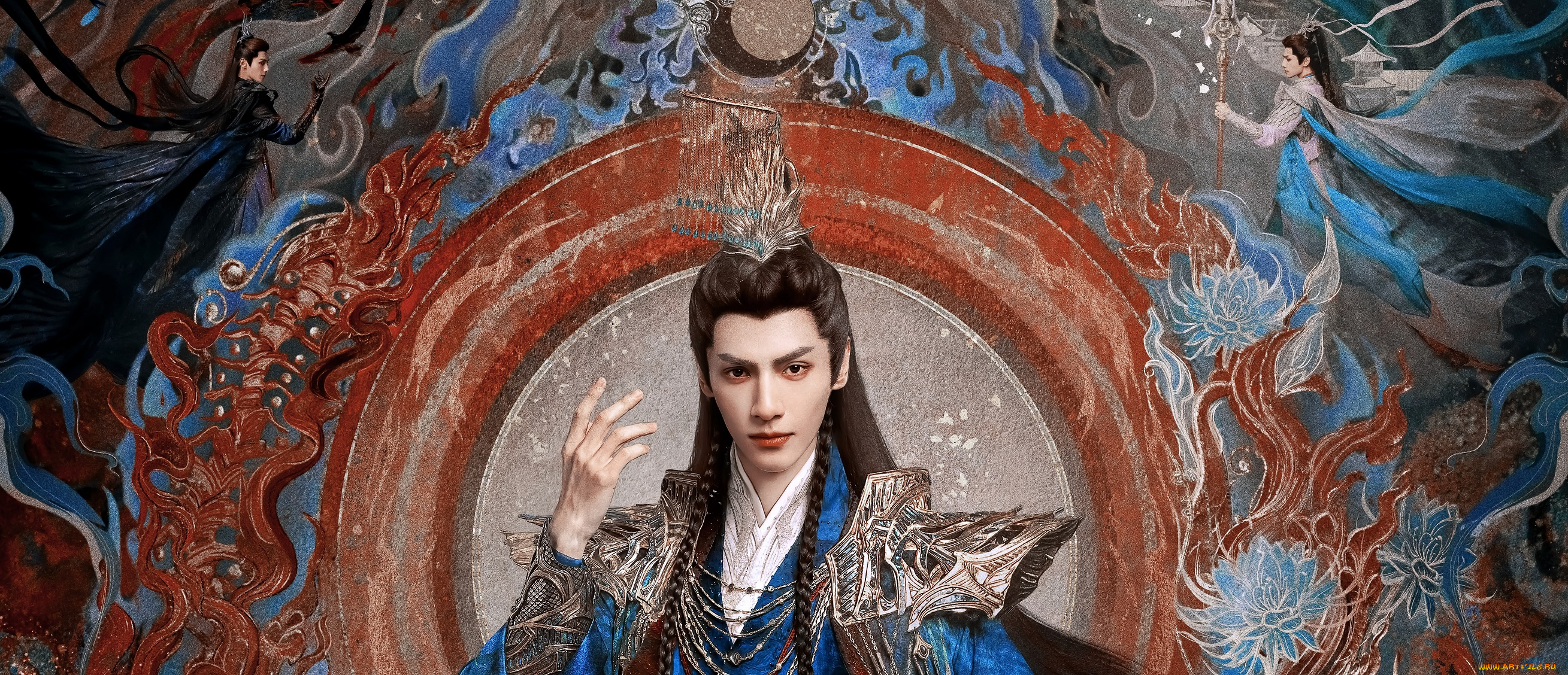 кино, фильмы, till, the, end, of, the, moon, светлый, пепел, луны, тань, тай, цзинь, минъе, бог, войны, владыка, демонов