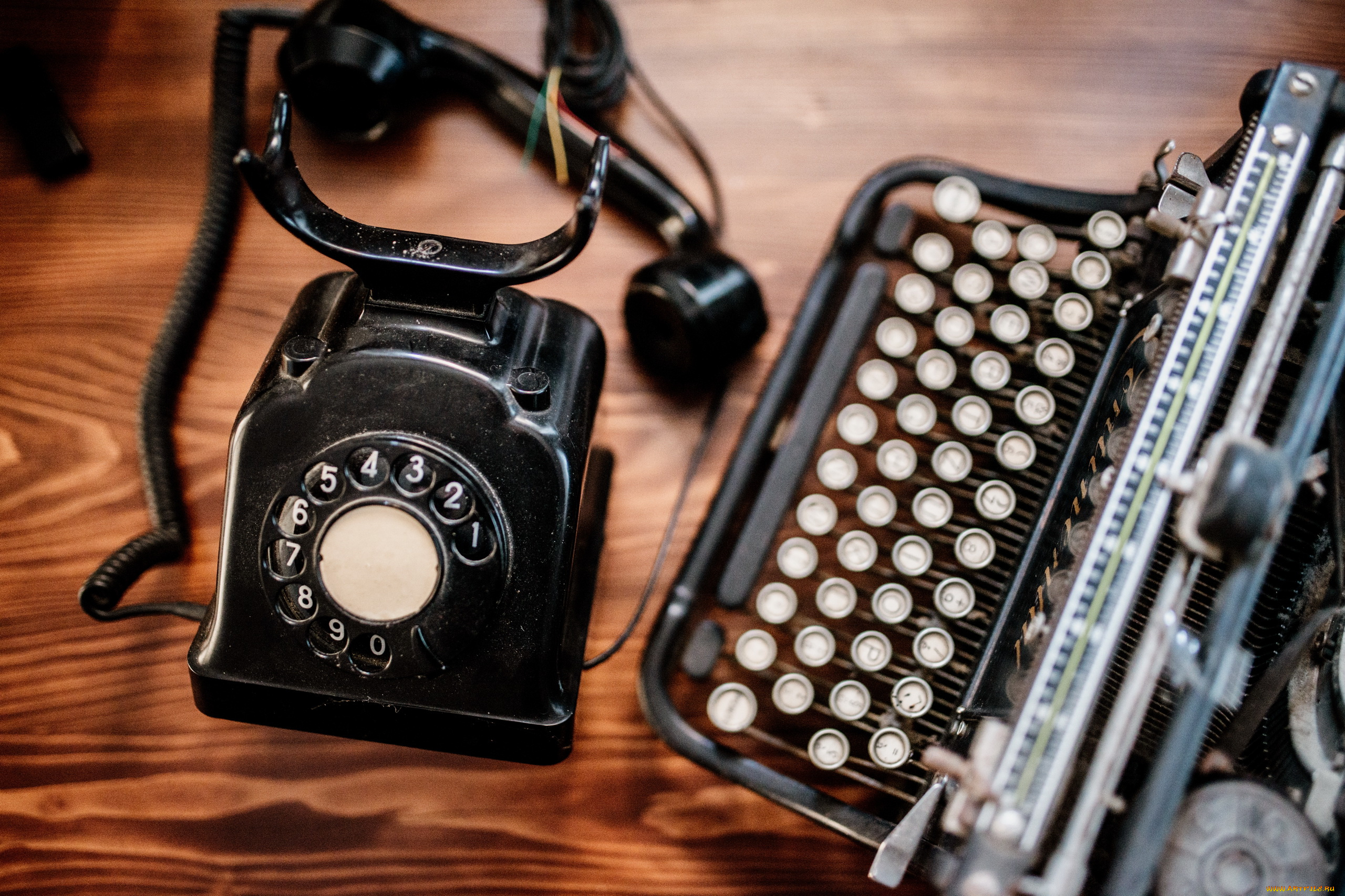 разное, ретро, , винтаж, телефонный, аппарат, пишущая, машинка