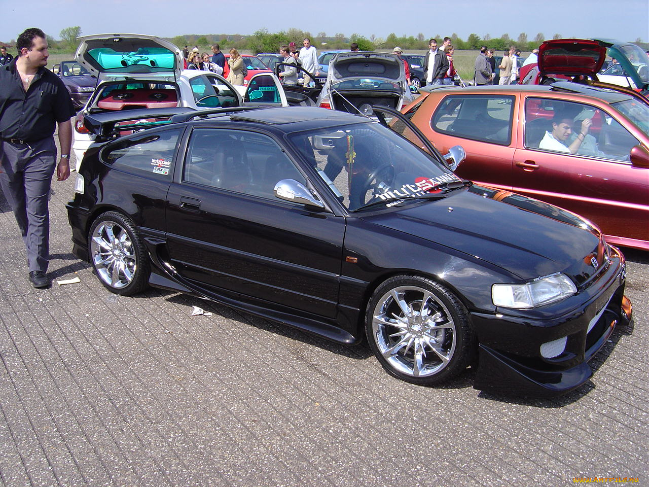 honda, crx, автомобили