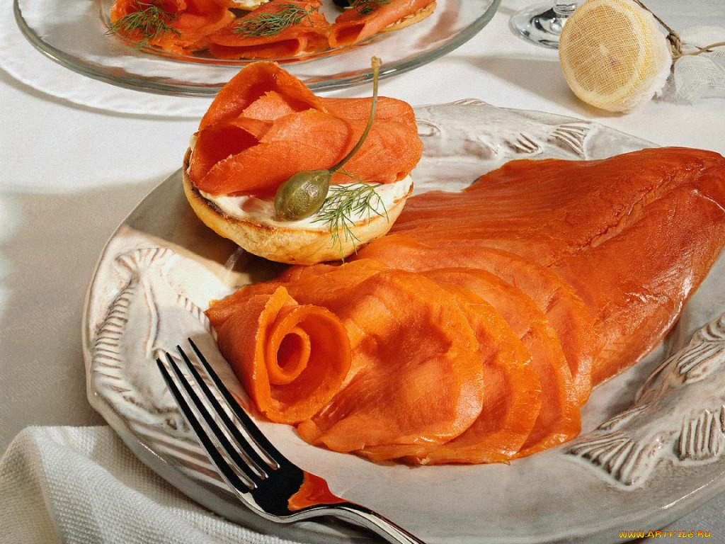 еда, рыбные, блюда, морепродуктами