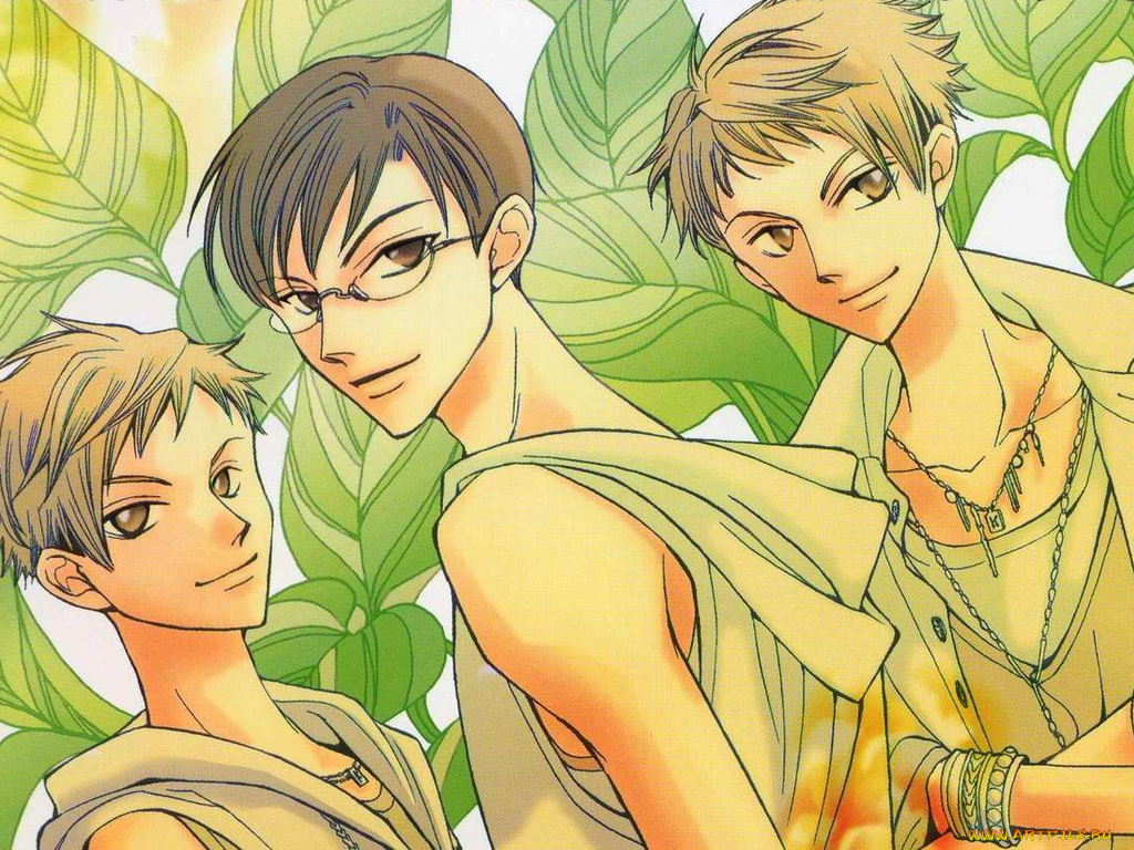 ouran, 02, аниме, high, school, host, club