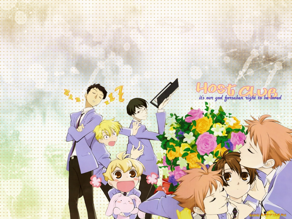 ouran, 03, аниме, high, school, host, club